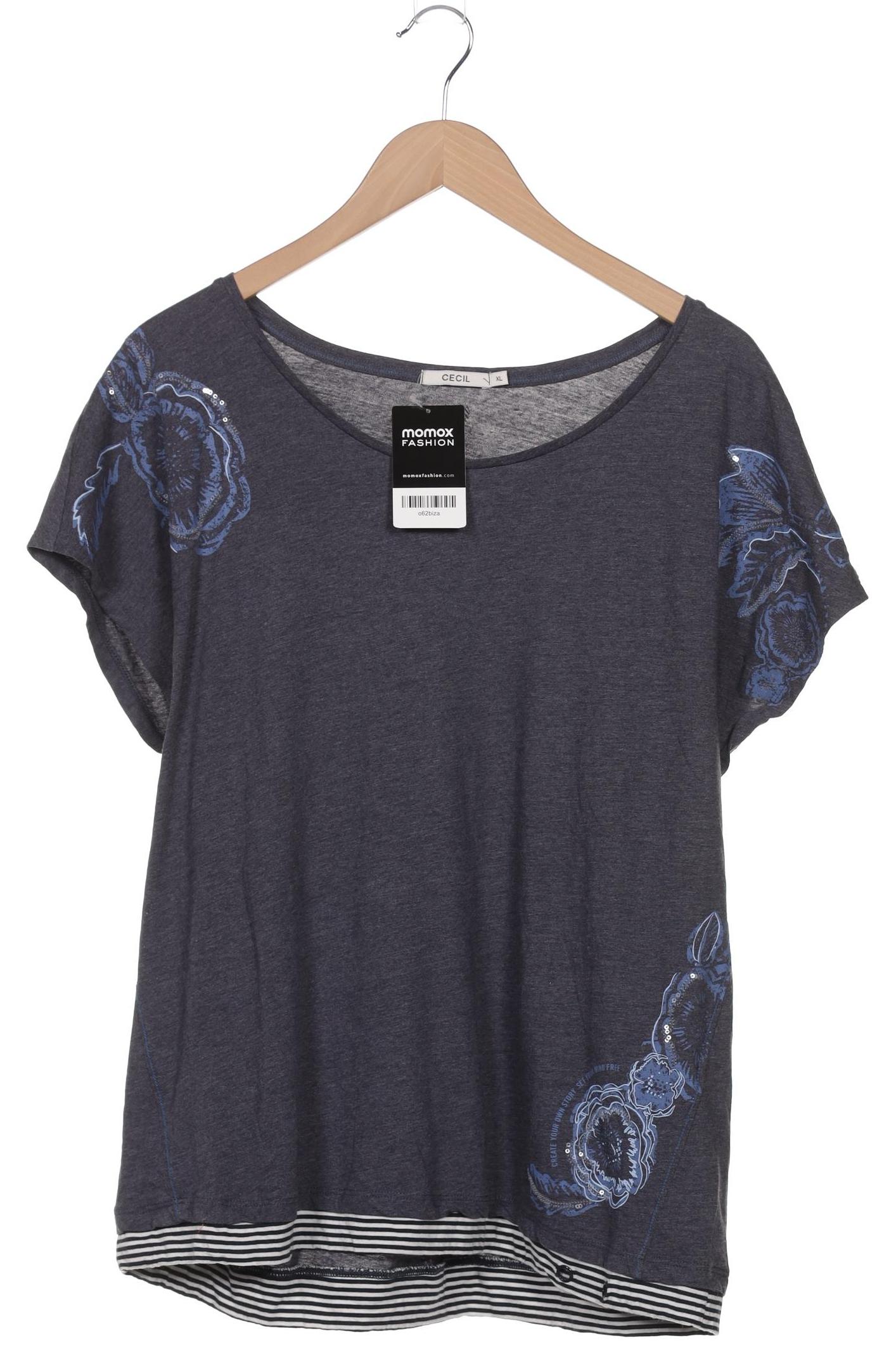 

Cecil Damen T-Shirt, grau, Gr. 44