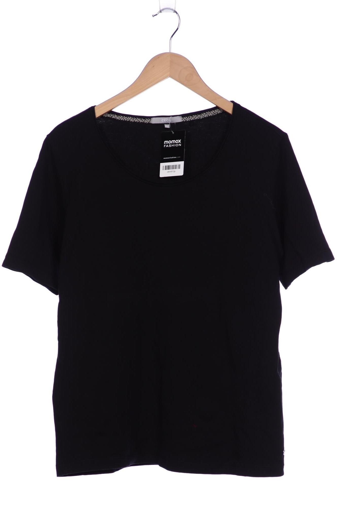 

Cecil Damen T-Shirt, schwarz, Gr. 46