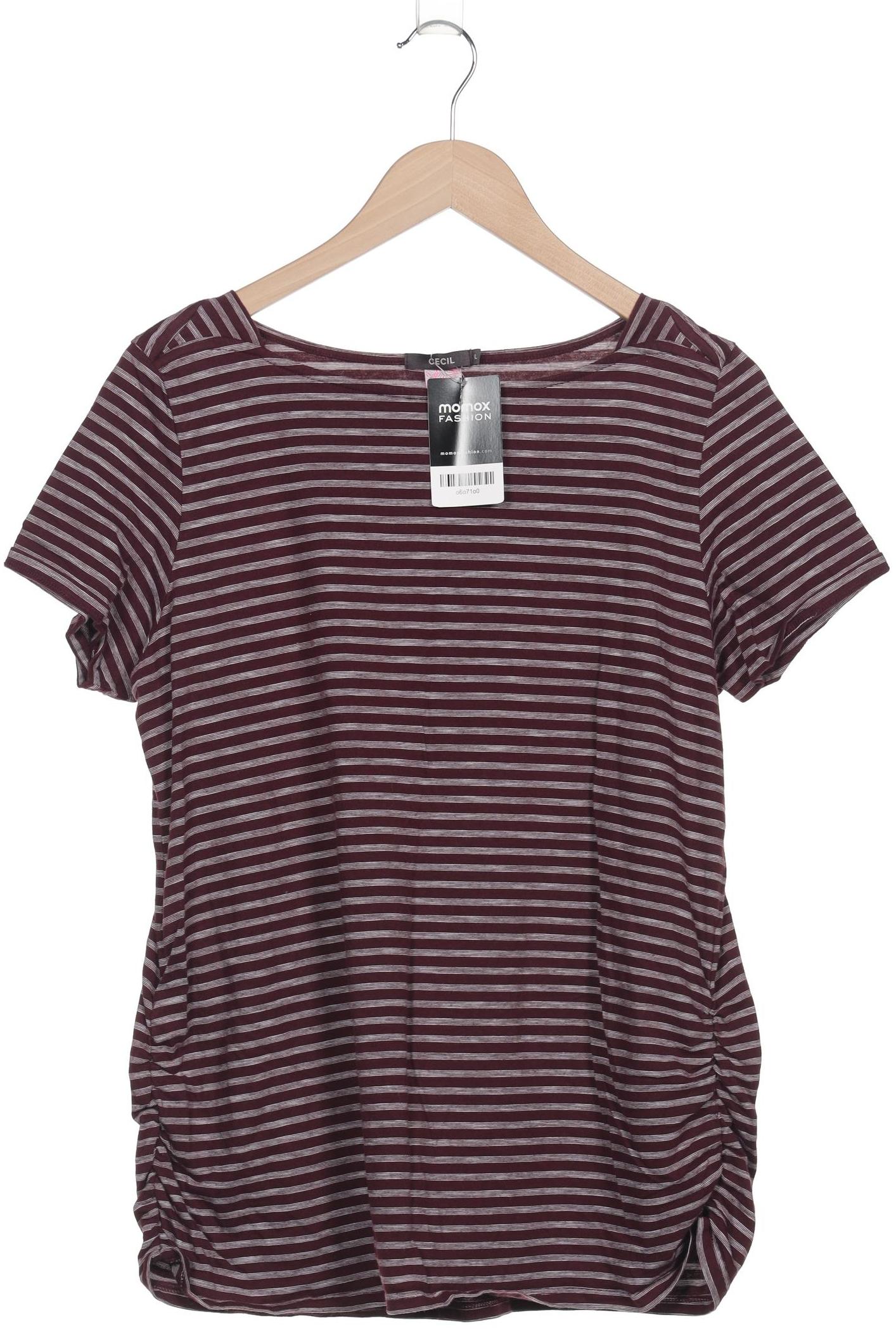 

Cecil Damen T-Shirt, bordeaux, Gr. 44