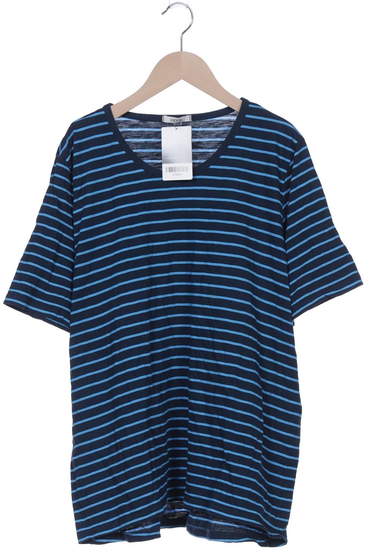 

Cecil Damen T-Shirt, marineblau, Gr. 48