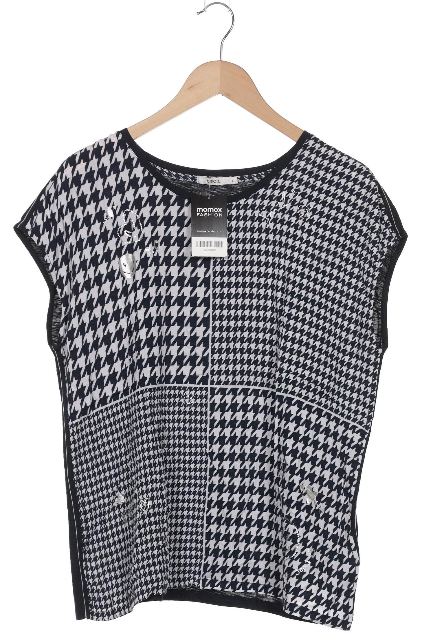 

Cecil Damen T-Shirt, marineblau, Gr. 42