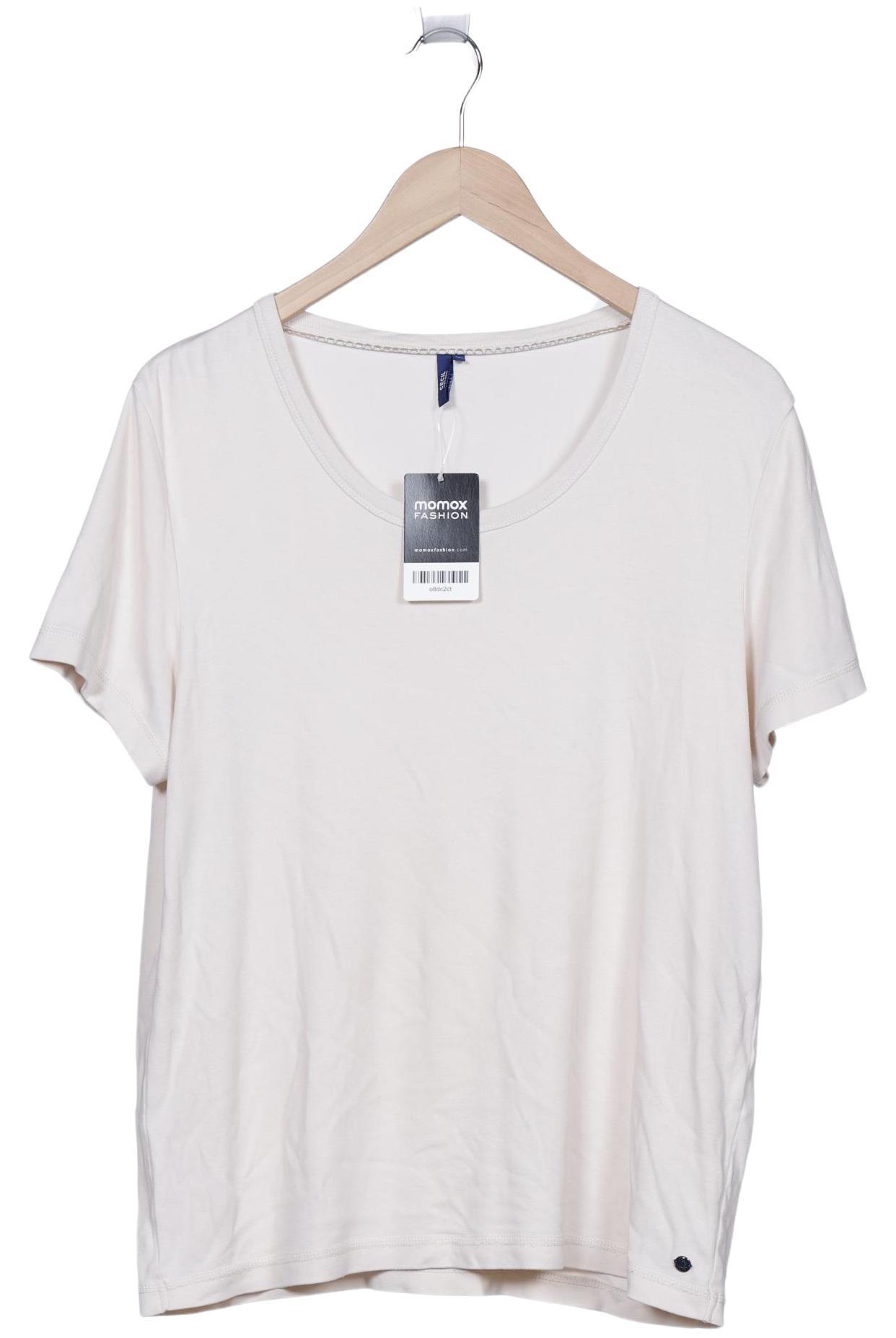 

Cecil Damen T-Shirt, cremeweiß, Gr. 46
