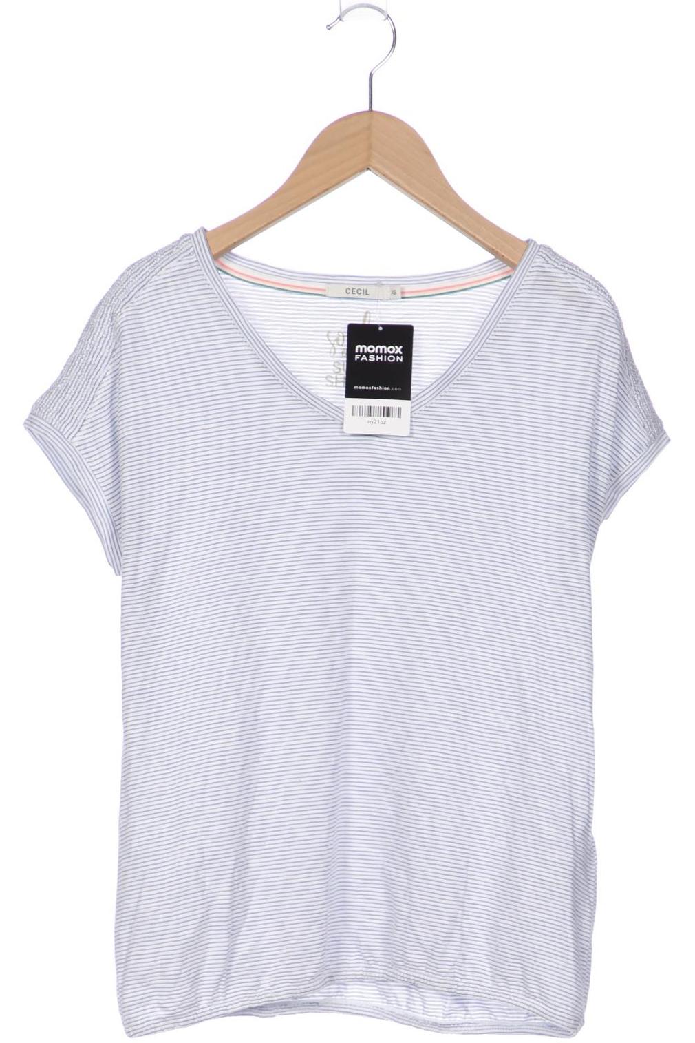 

Cecil Damen T-Shirt, blau, Gr. 34