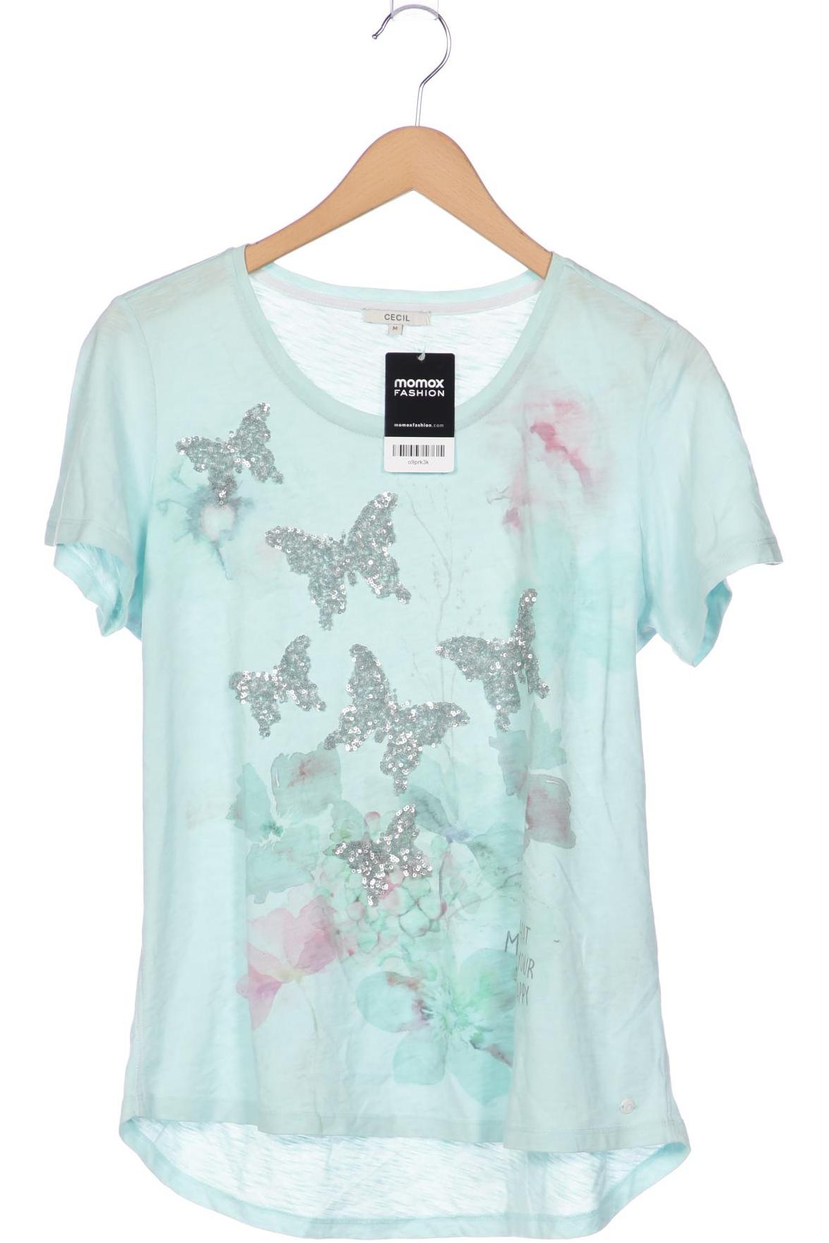 

Cecil Damen T-Shirt, türkis, Gr. 38
