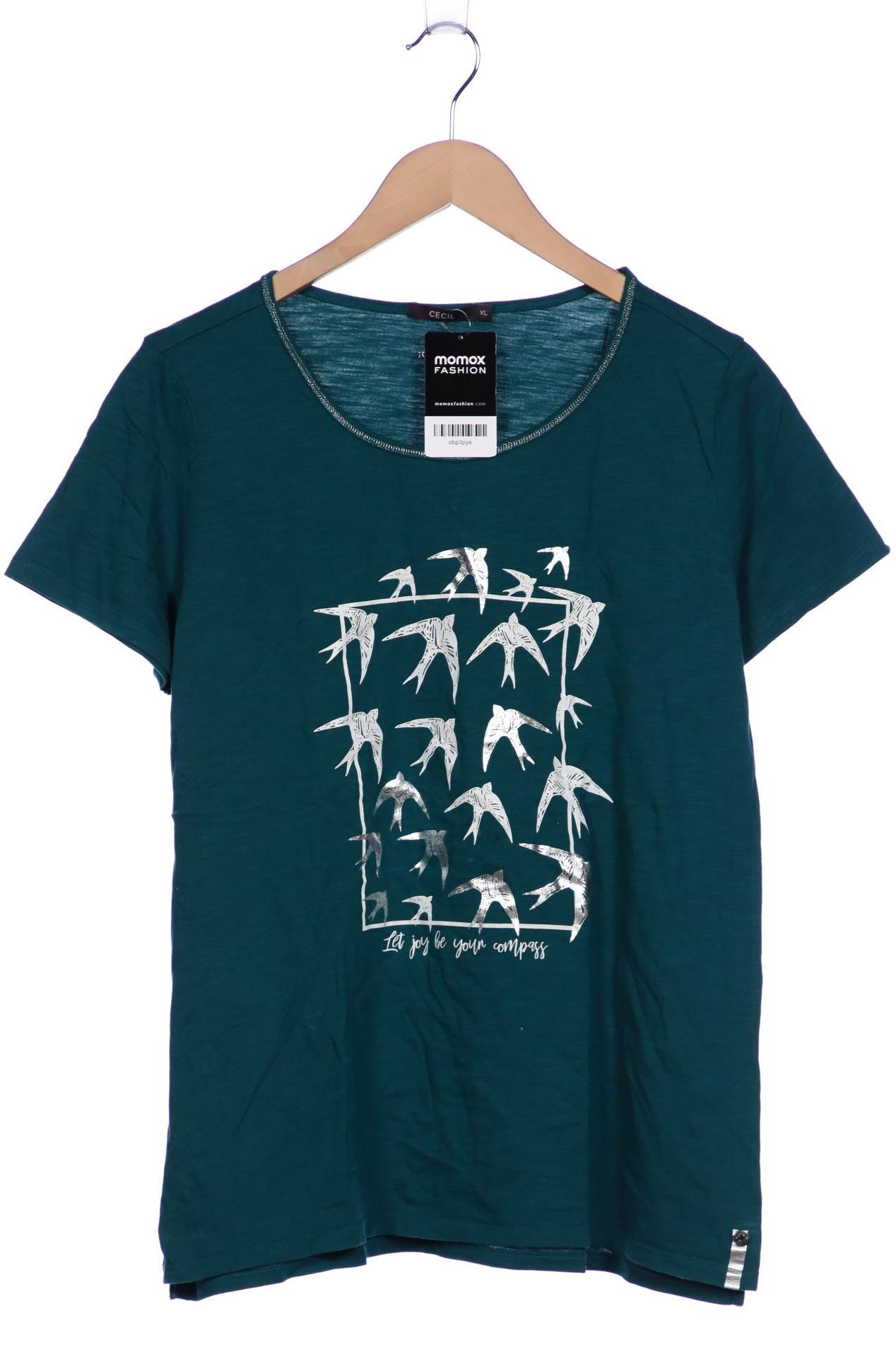 

Cecil Damen T-Shirt, grün, Gr. 44