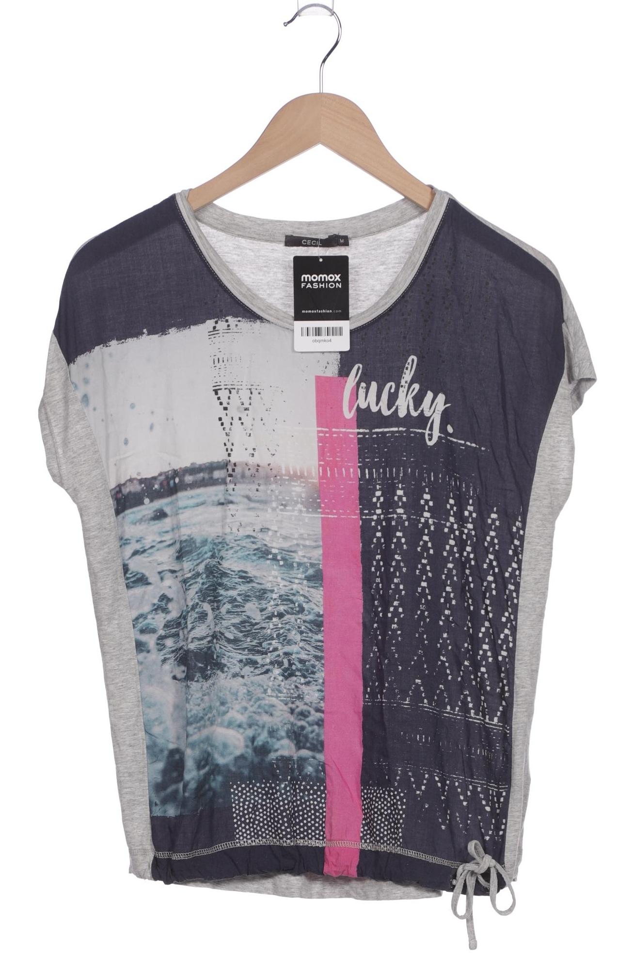

Cecil Damen T-Shirt, grau, Gr. 38