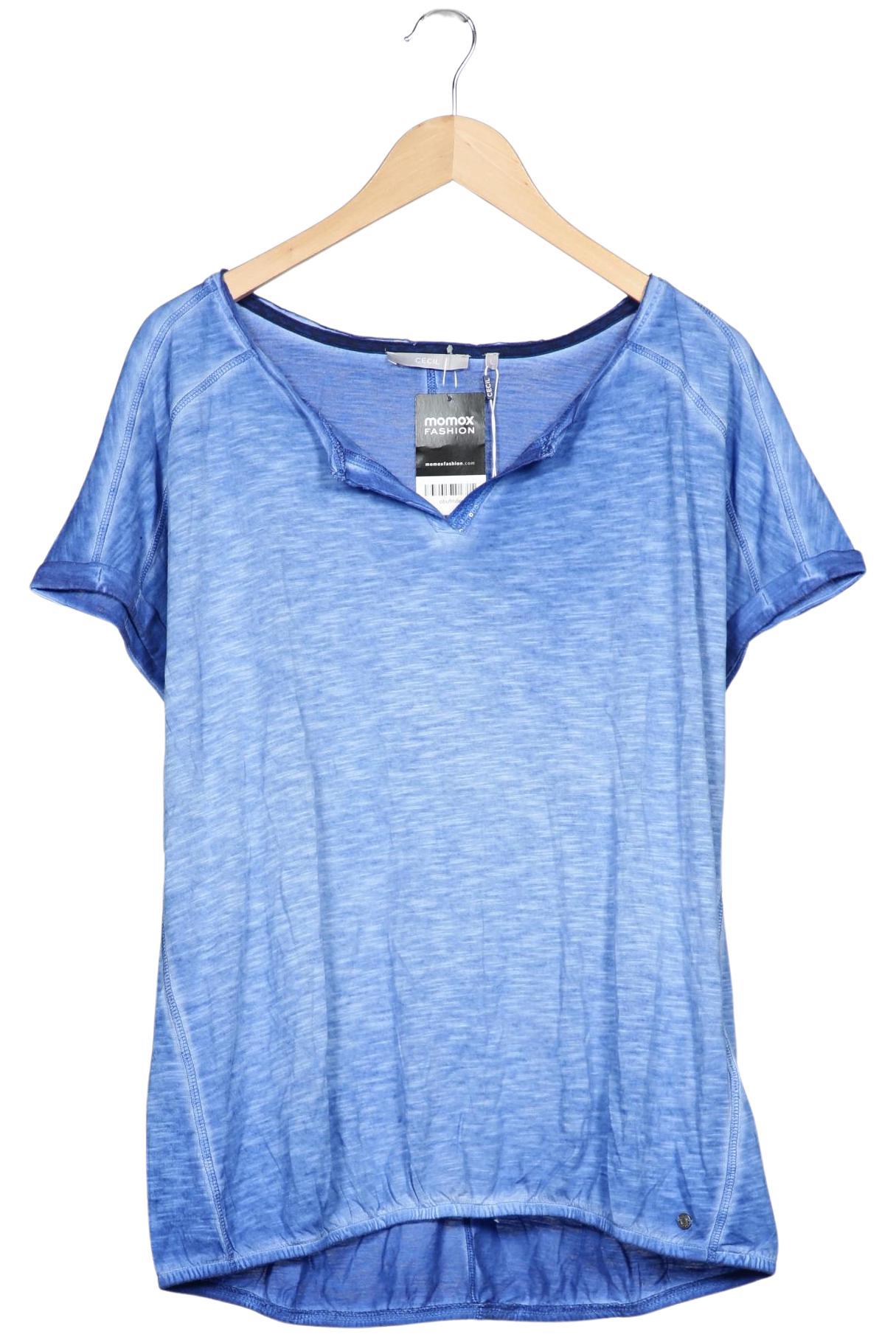 

Cecil Damen T-Shirt, blau, Gr. 42