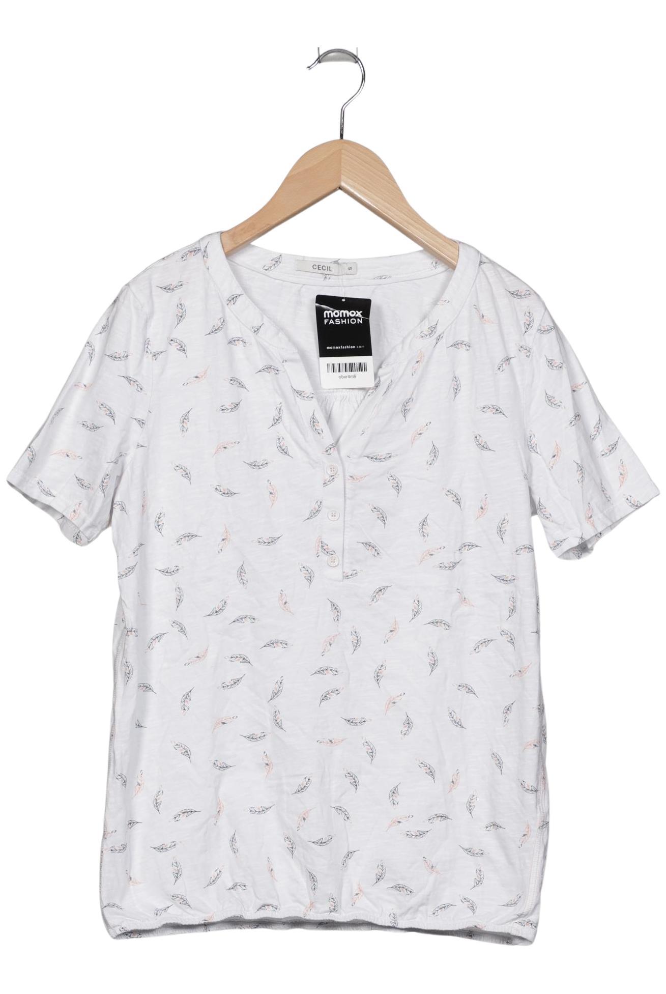 

Cecil Damen T-Shirt, weiß, Gr. 36