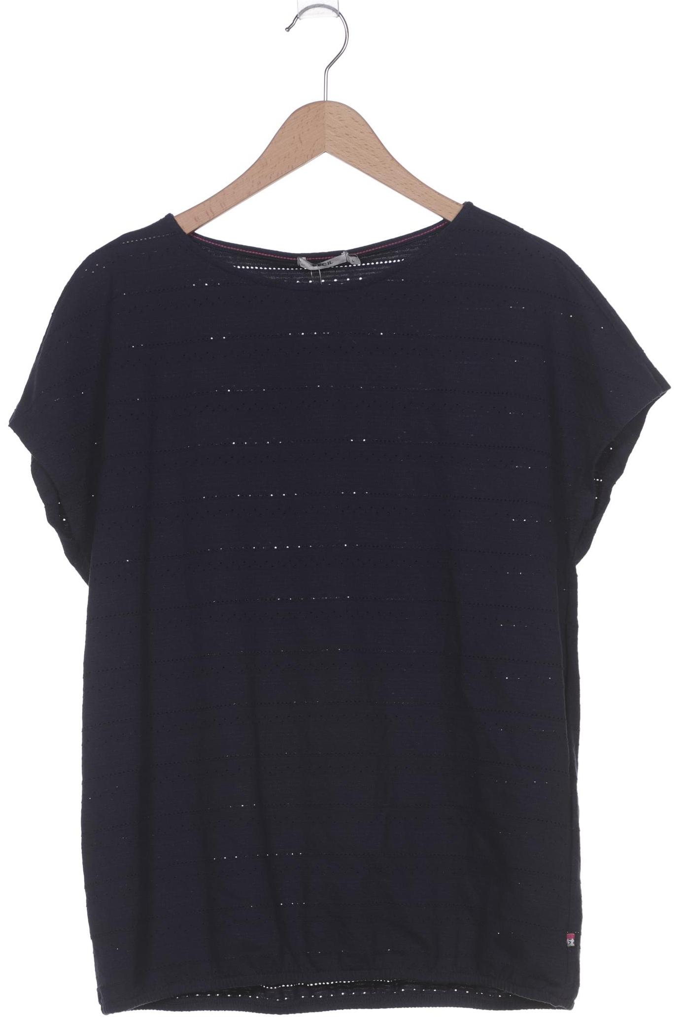 

Cecil Damen T-Shirt, marineblau, Gr. 42