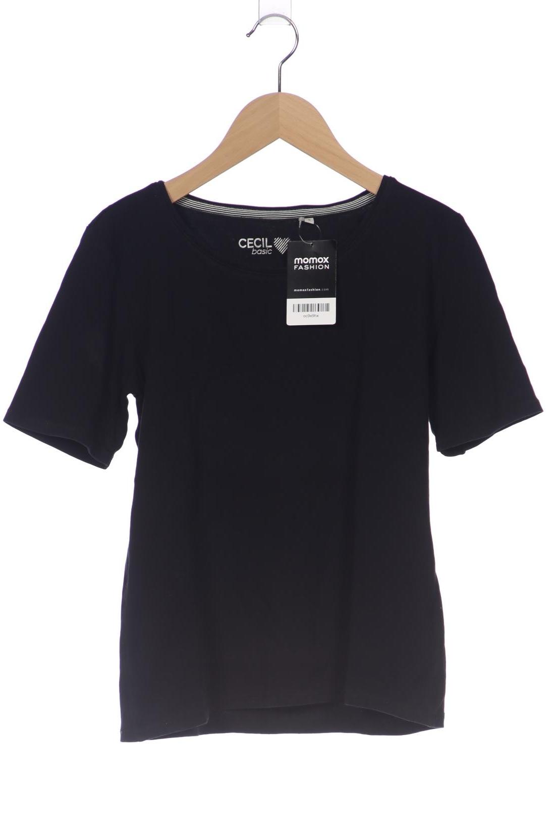 

Cecil Damen T-Shirt, schwarz, Gr. 36