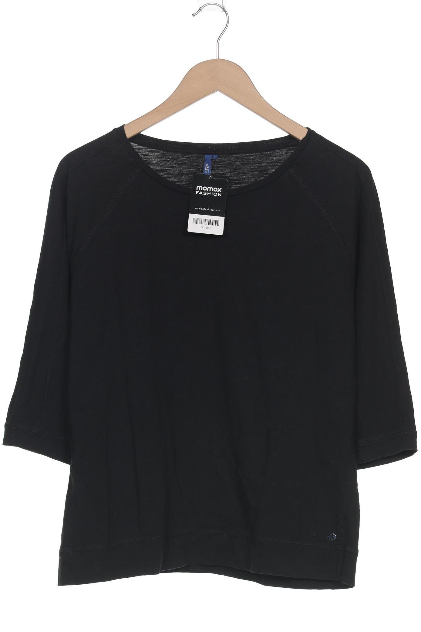 

Cecil Damen T-Shirt, schwarz, Gr. 42