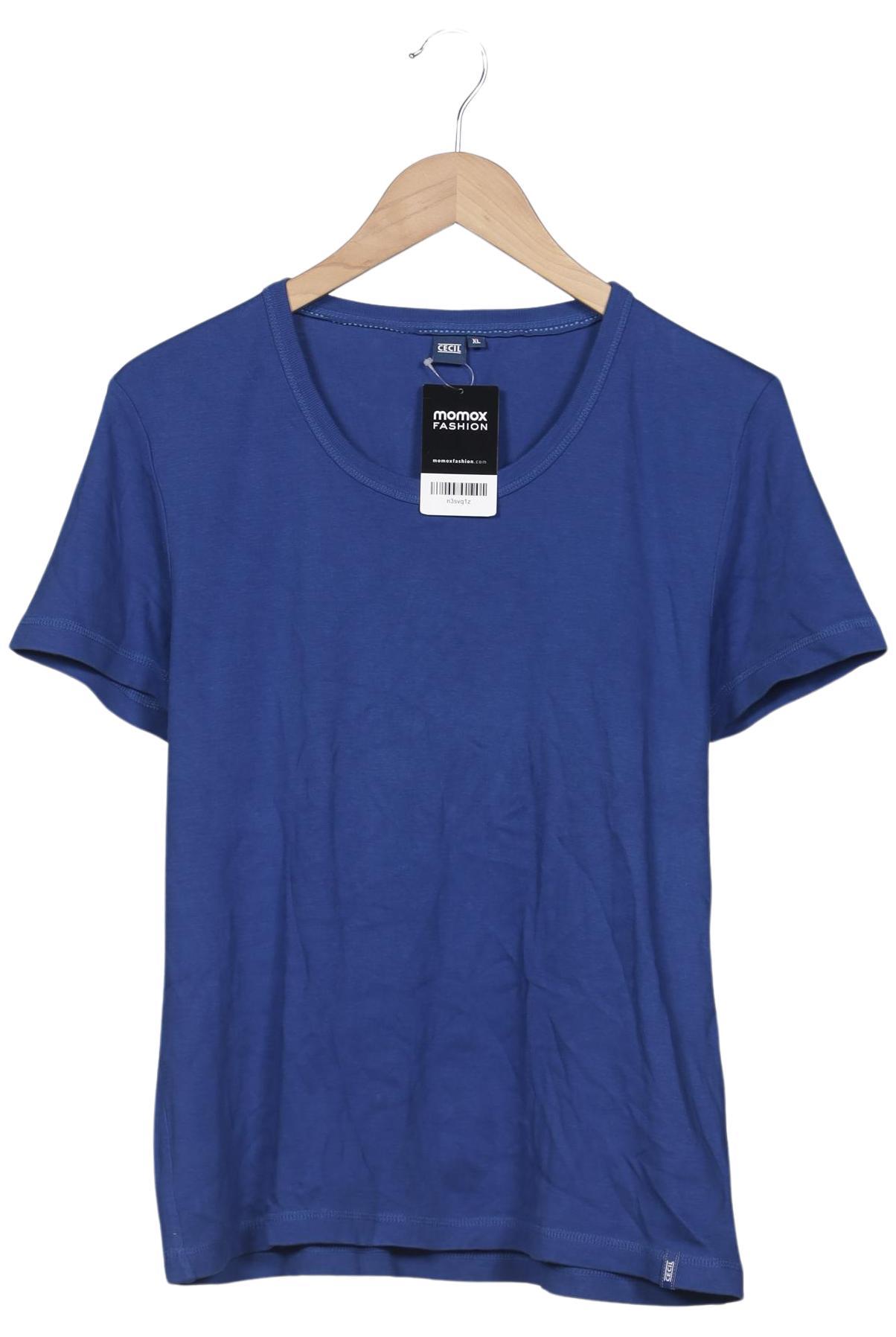 

Cecil Damen T-Shirt, blau, Gr. 44