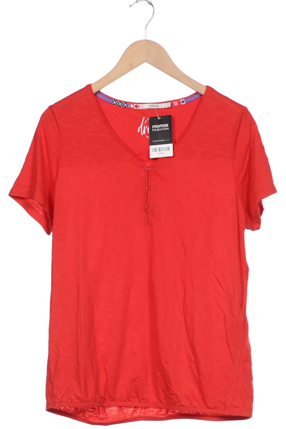 

CECIL Damen T-Shirt, rot