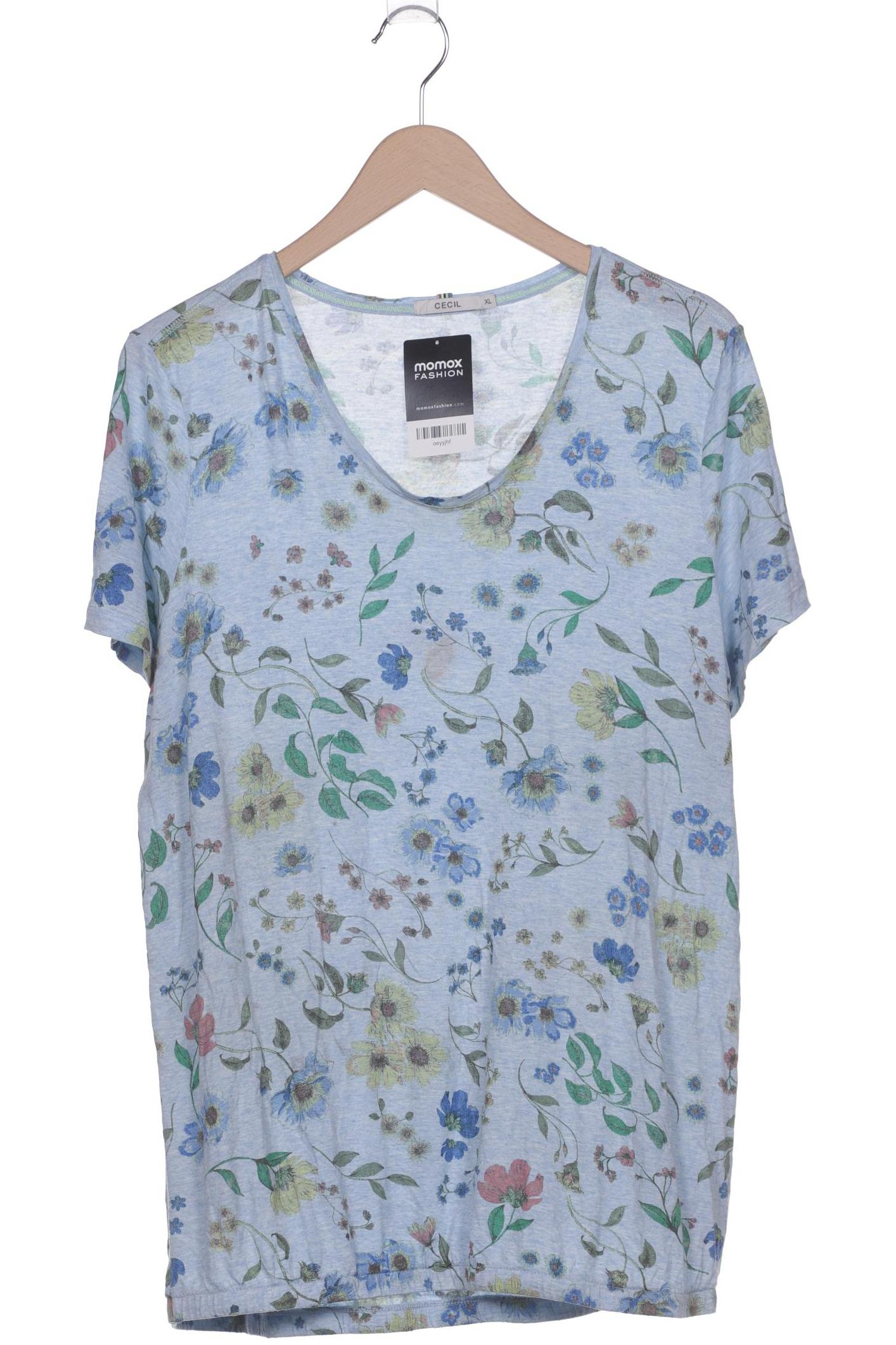 

Cecil Damen T-Shirt, blau, Gr. 44