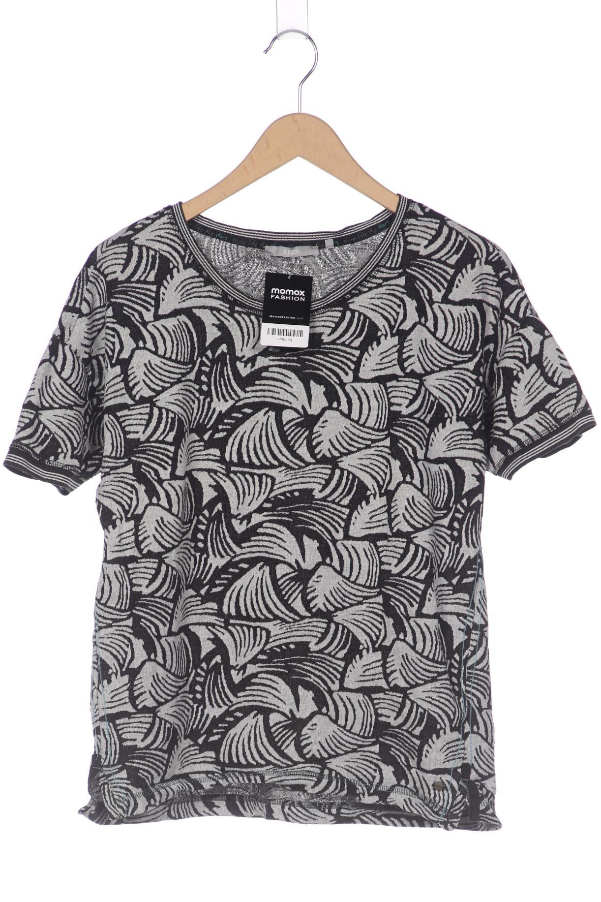 

Cecil Damen T-Shirt, schwarz, Gr. 36