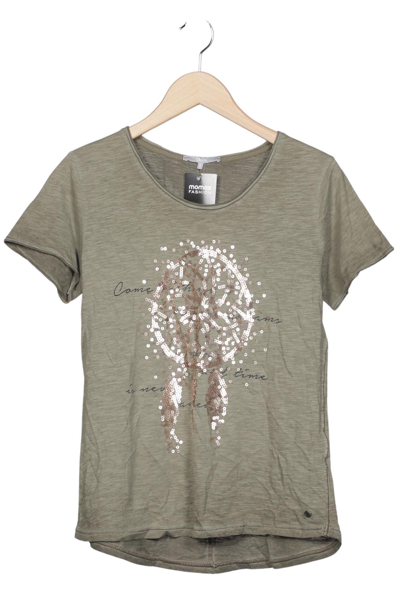 

Cecil Damen T-Shirt, grün, Gr. 36