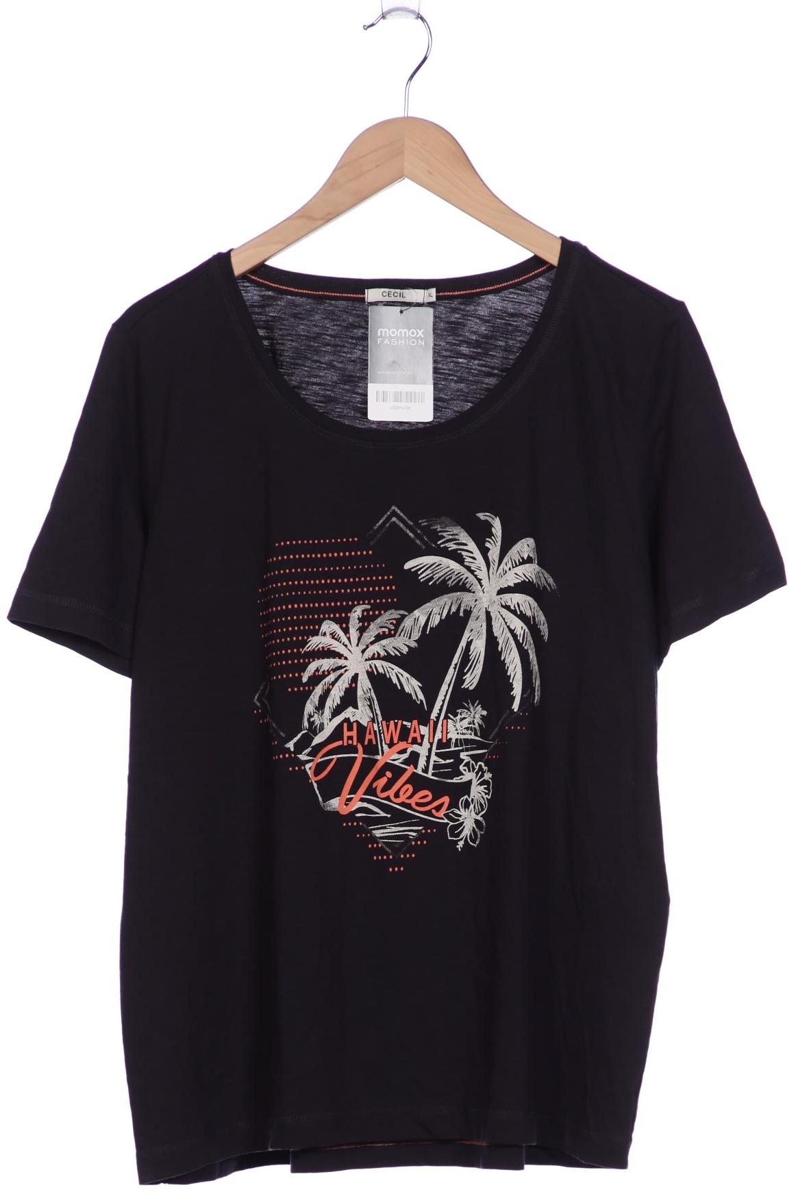 

Cecil Damen T-Shirt, schwarz, Gr. 44