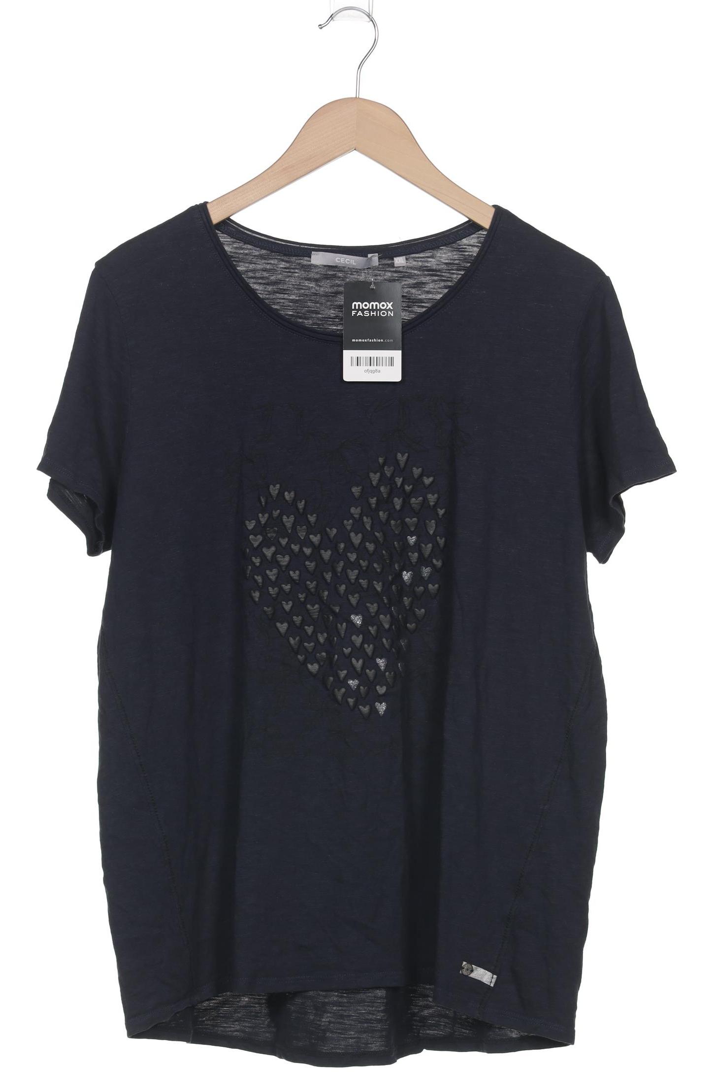 

Cecil Damen T-Shirt, marineblau, Gr. 46
