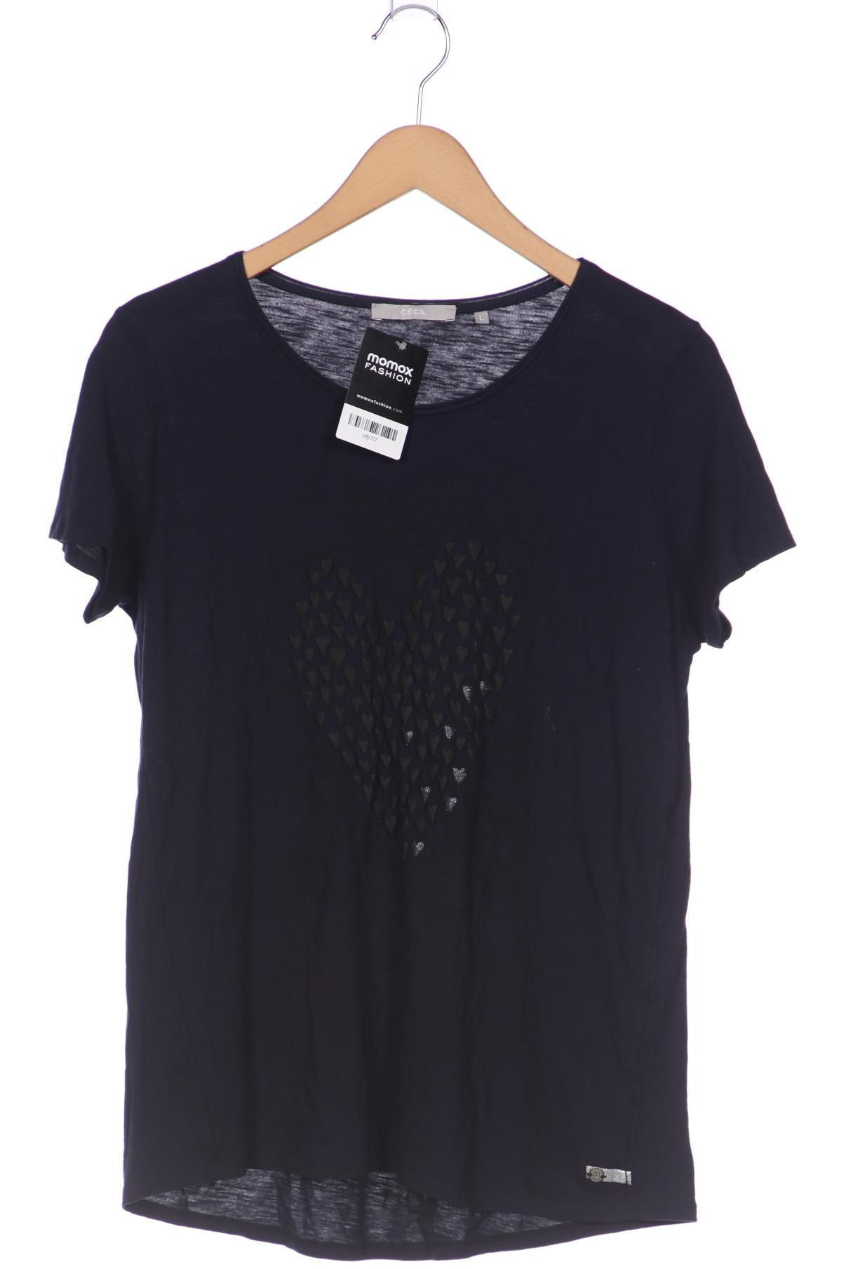 

Cecil Damen T-Shirt, marineblau, Gr. 42