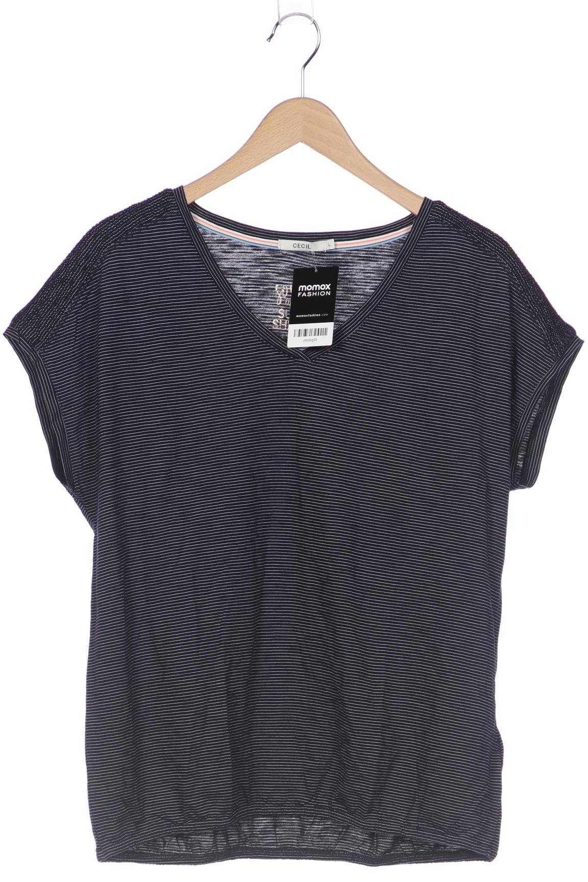 

CECIL Damen T-Shirt, marineblau