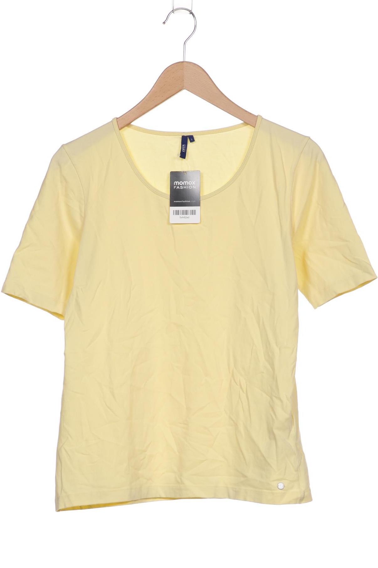 

CECIL Damen T-Shirt, gelb