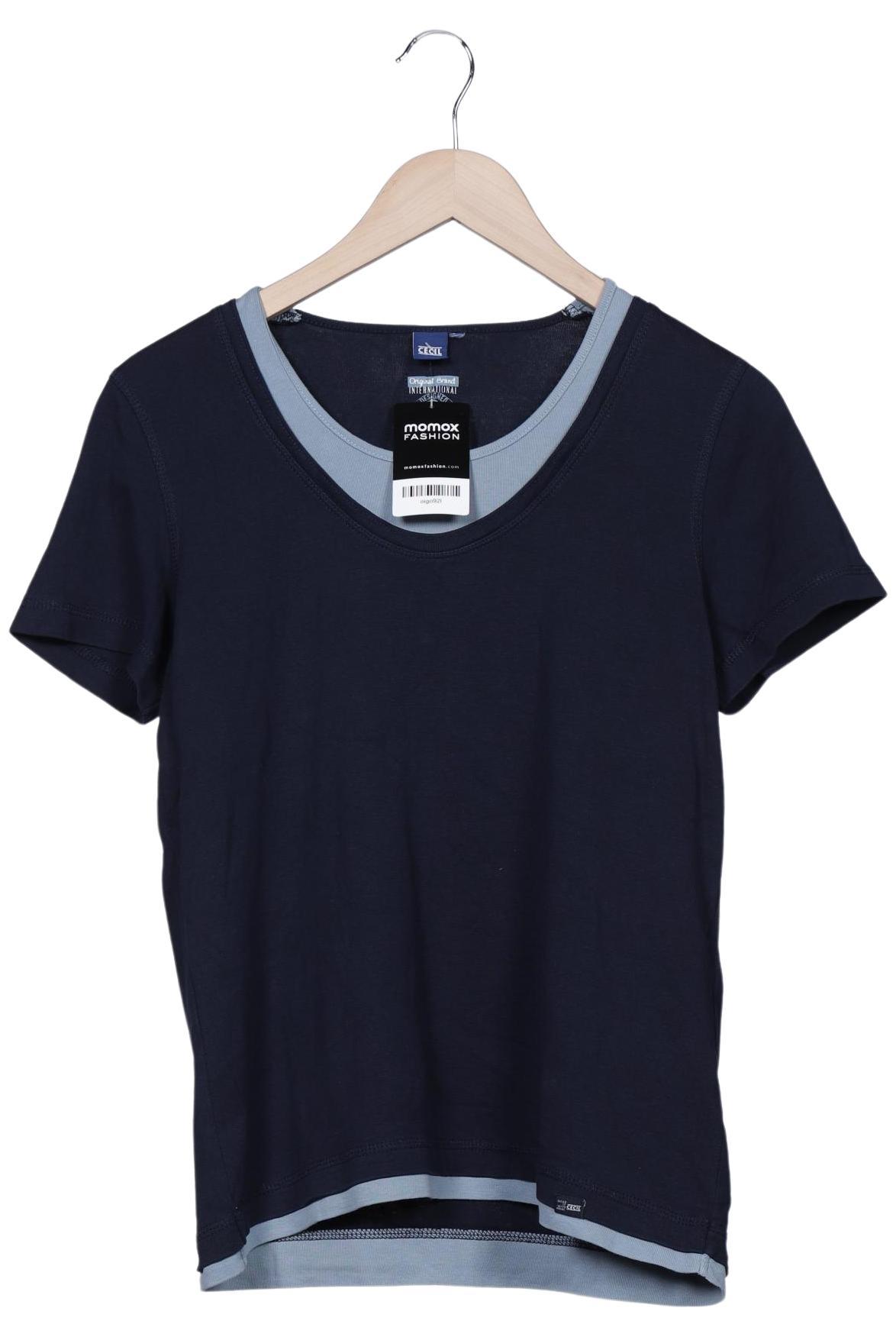 

Cecil Damen T-Shirt, marineblau, Gr. 38