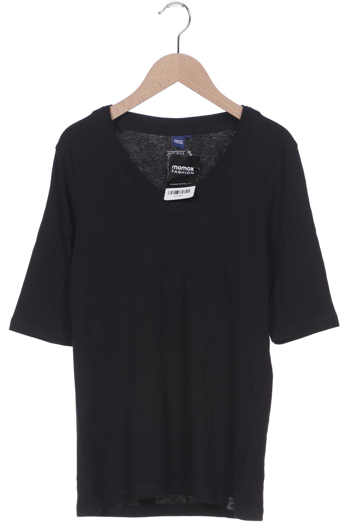 

CECIL Damen T-Shirt, schwarz