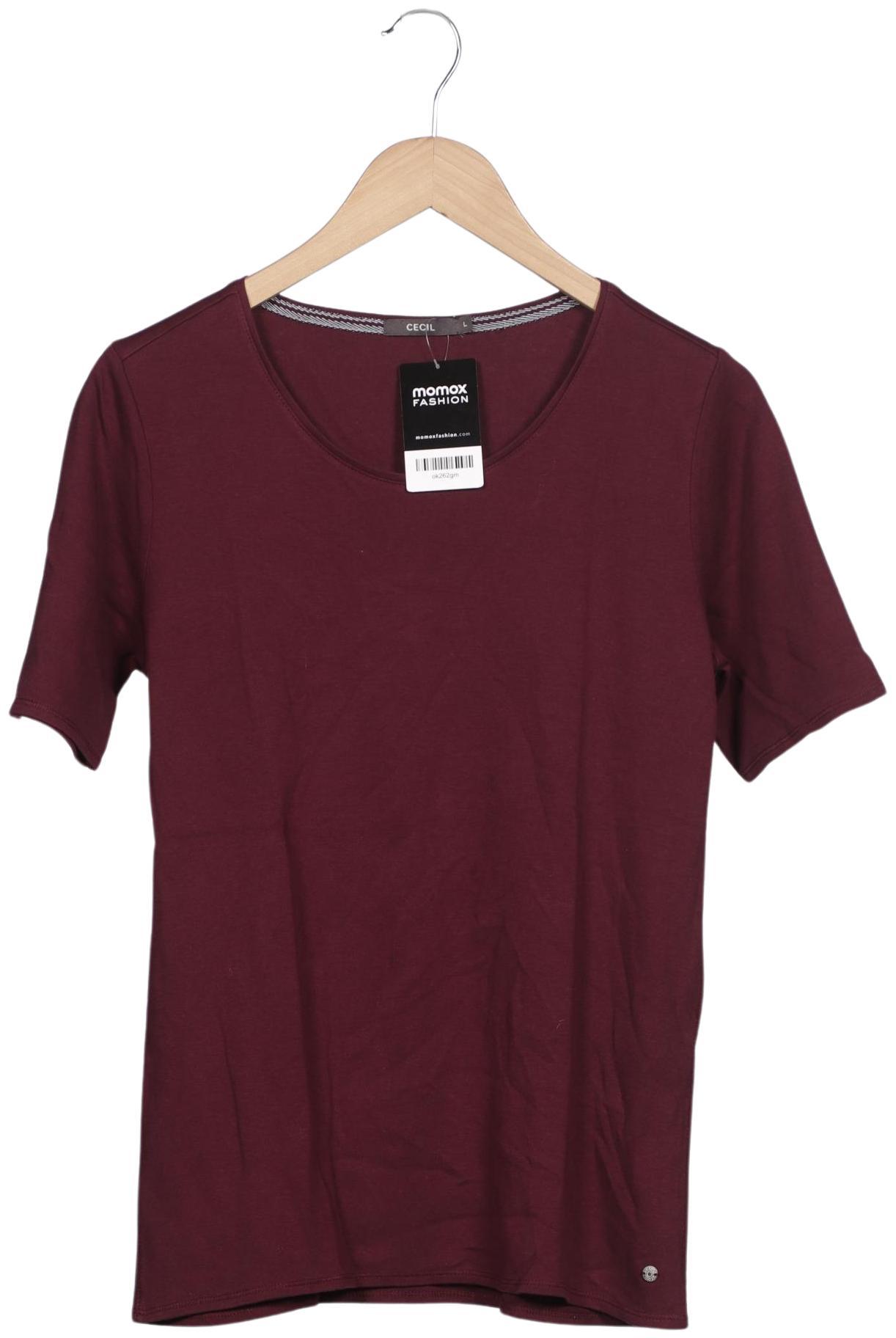 

Cecil Damen T-Shirt, bordeaux, Gr. 42