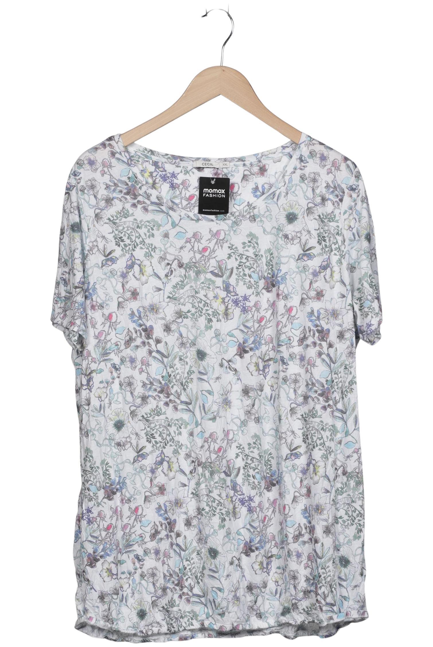 

Cecil Damen T-Shirt, weiß, Gr. 46