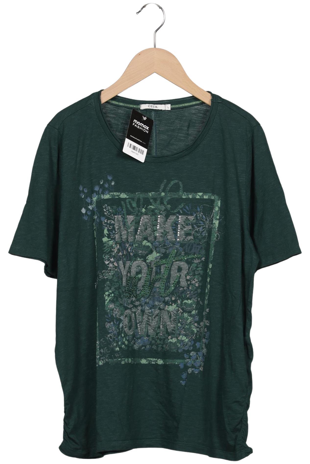 

Cecil Damen T-Shirt, grün, Gr. 42