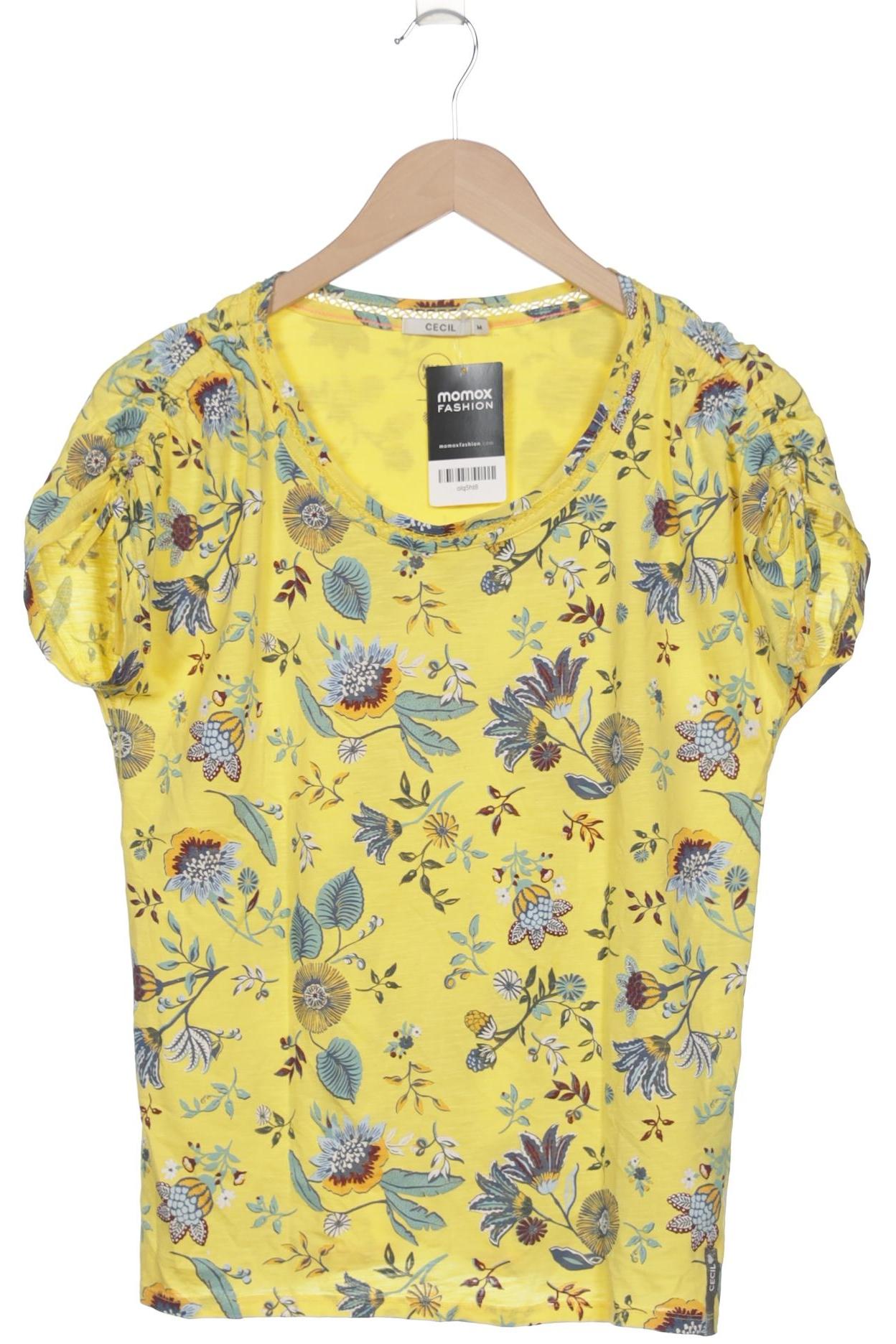 

Cecil Damen T-Shirt, gelb, Gr. 38