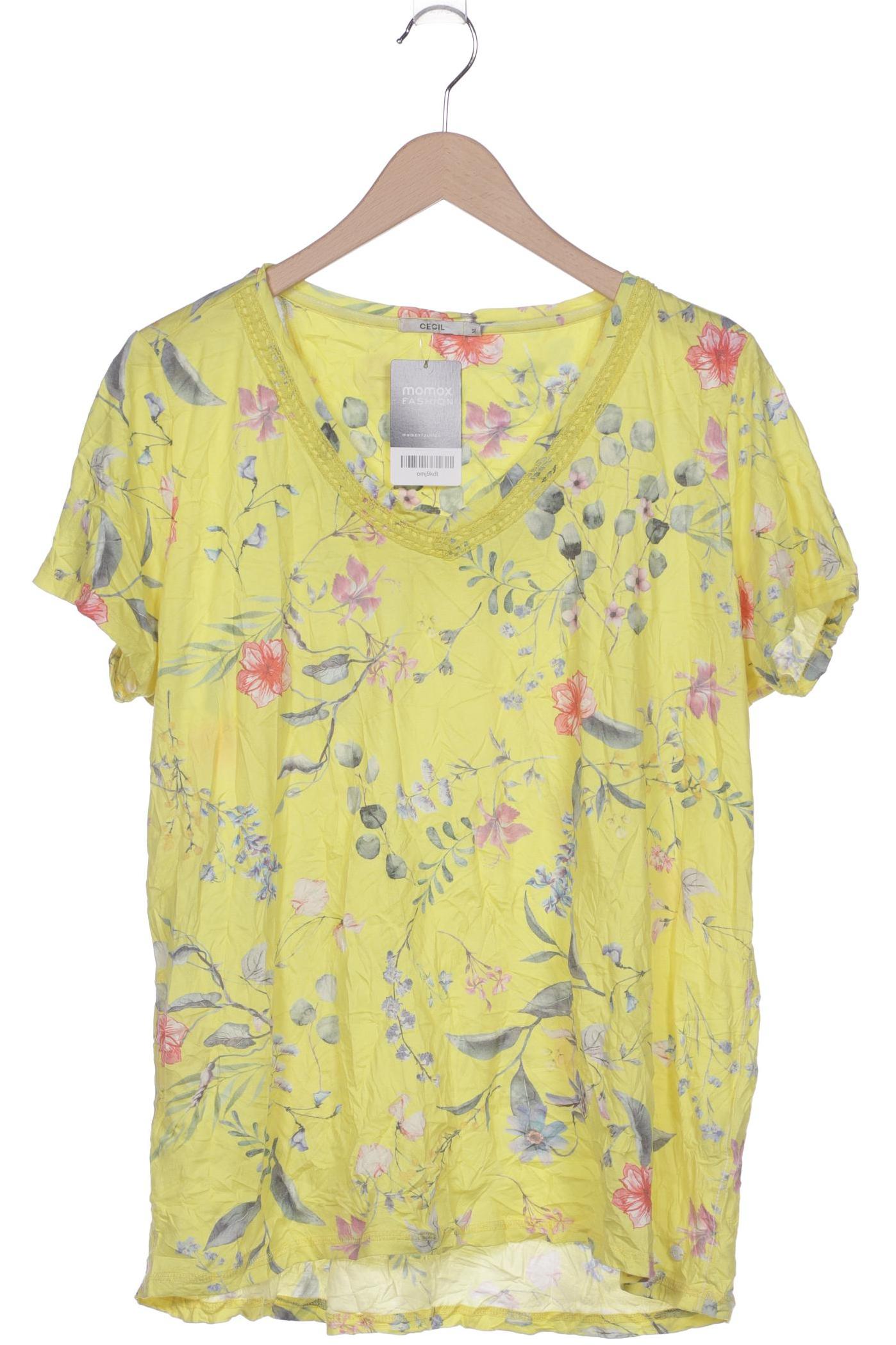 

Cecil Damen T-Shirt, gelb, Gr. 44
