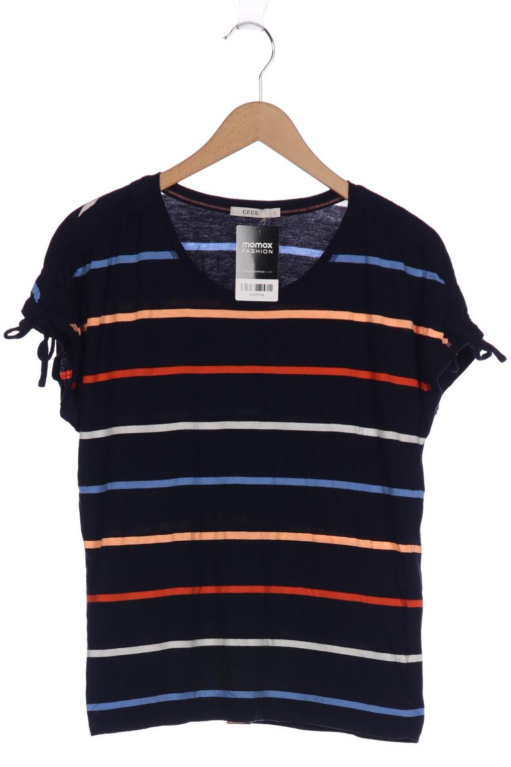 

CECIL Damen T-Shirt, marineblau