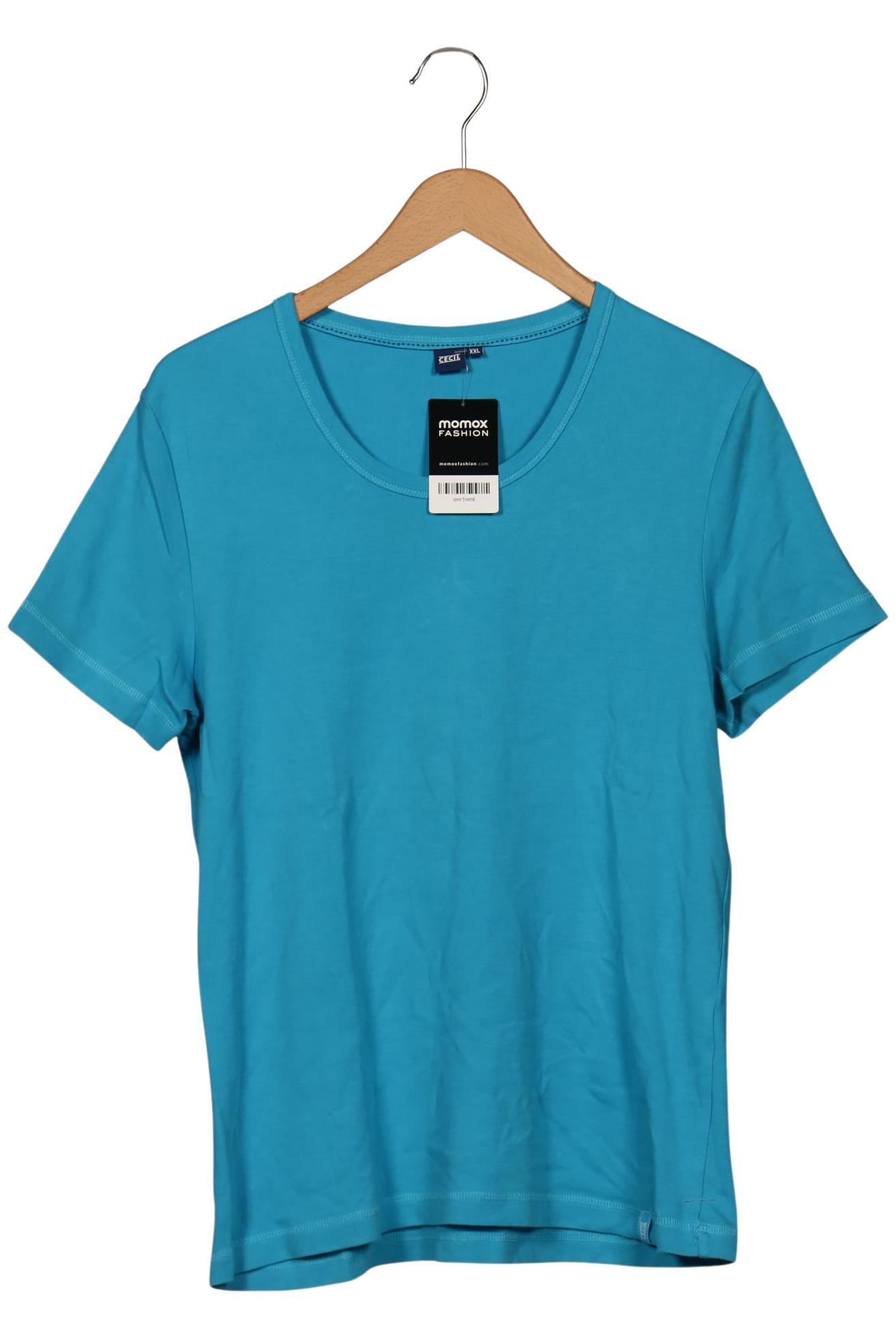 

Cecil Damen T-Shirt, blau, Gr. 46