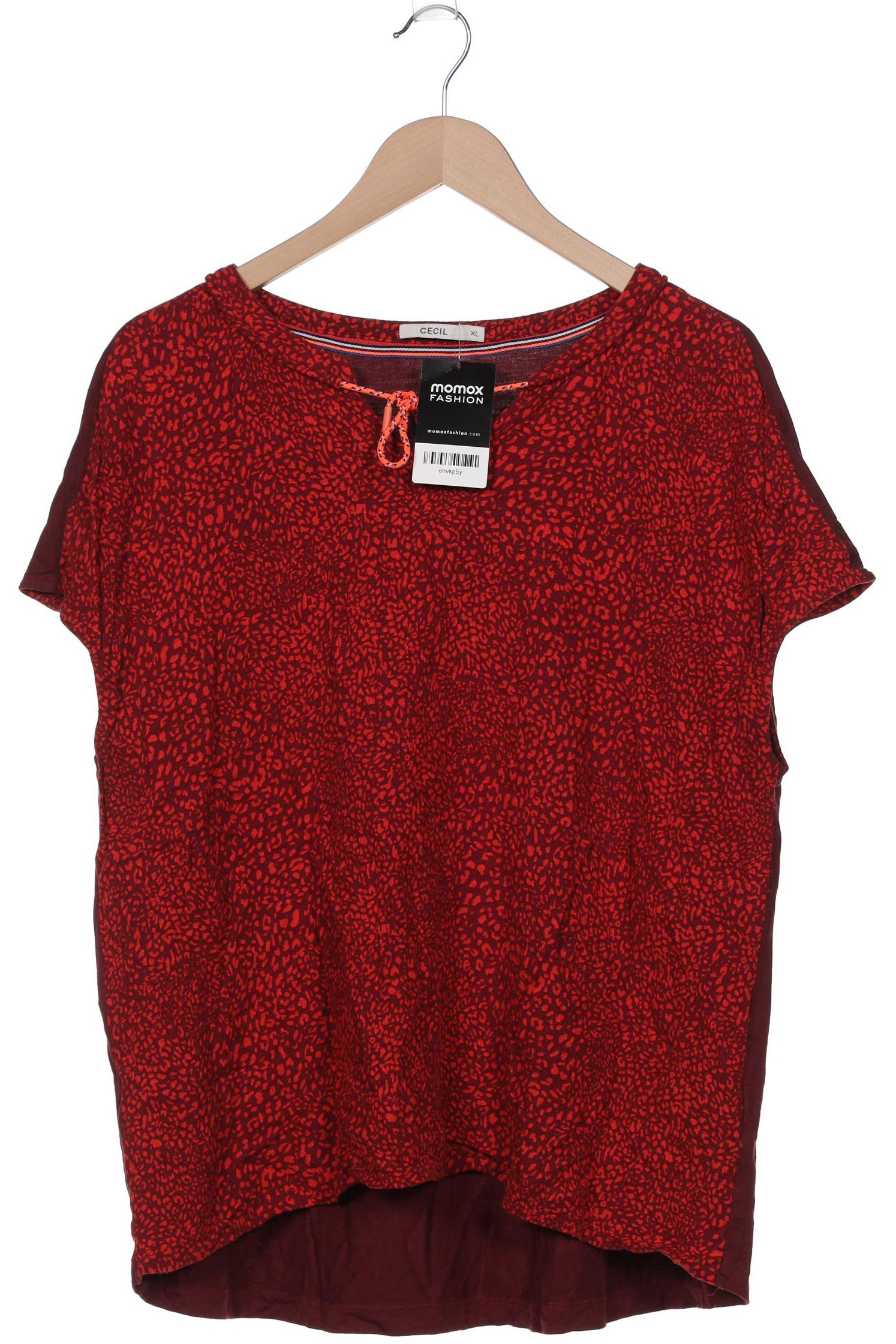 

Cecil Damen T-Shirt, bordeaux, Gr. 44
