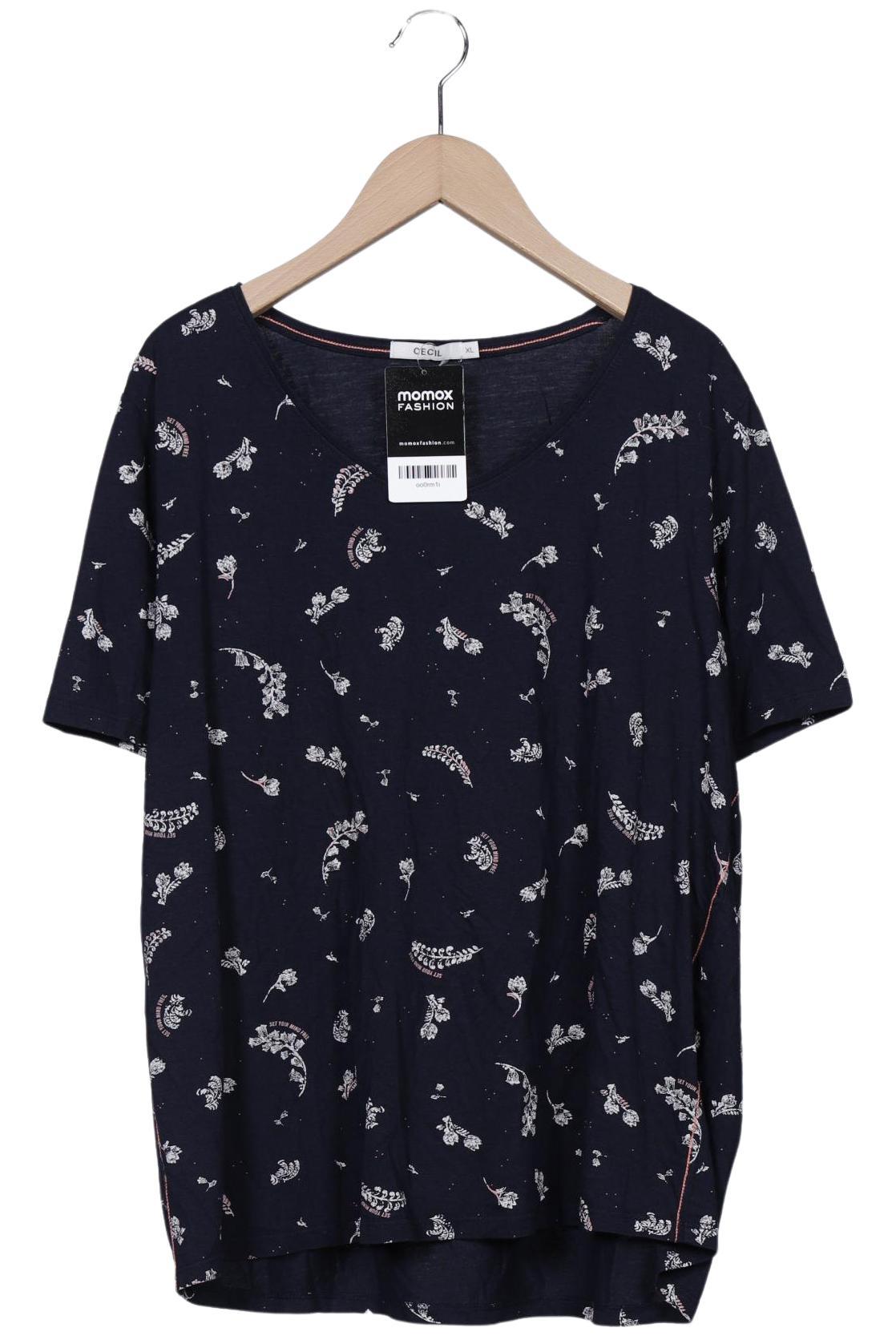 

Cecil Damen T-Shirt, marineblau, Gr. 44