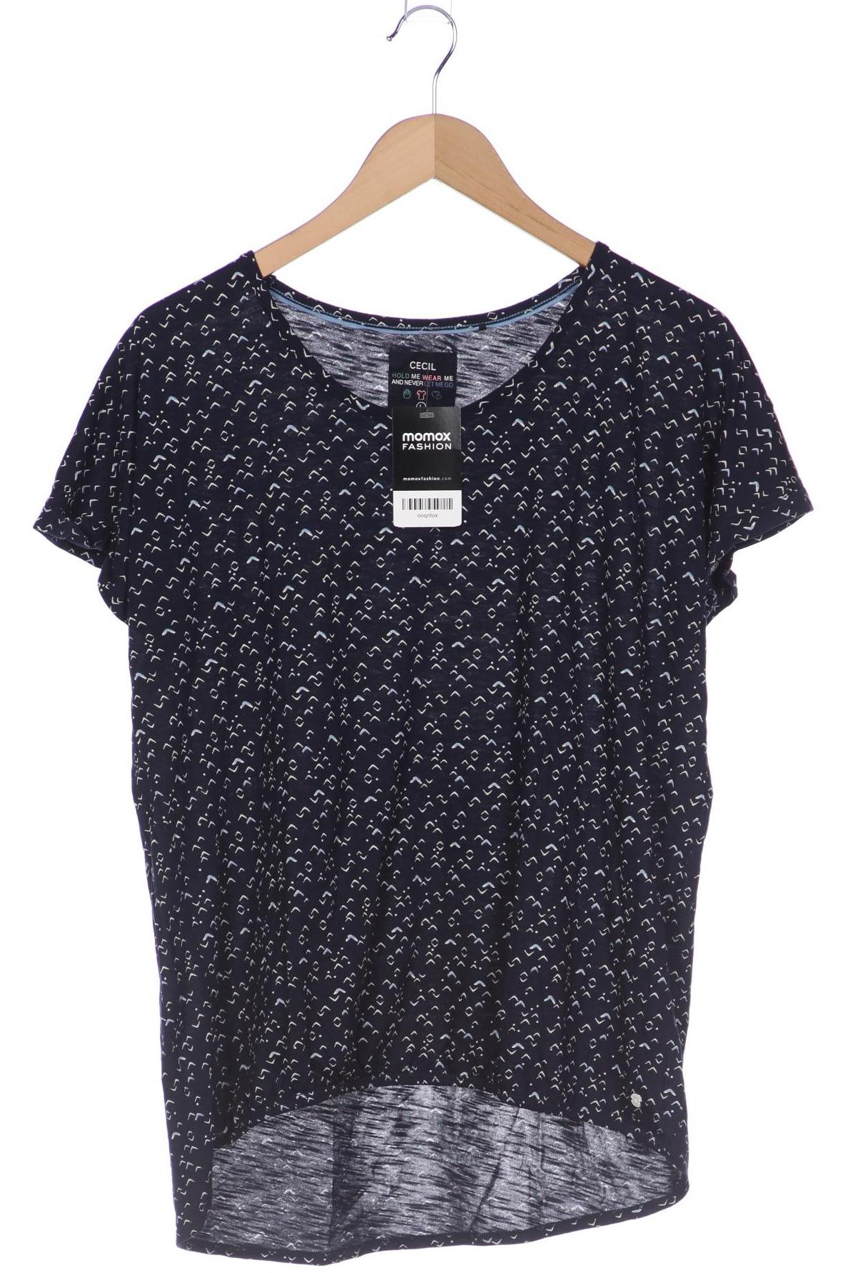 

CECIL Damen T-Shirt, marineblau