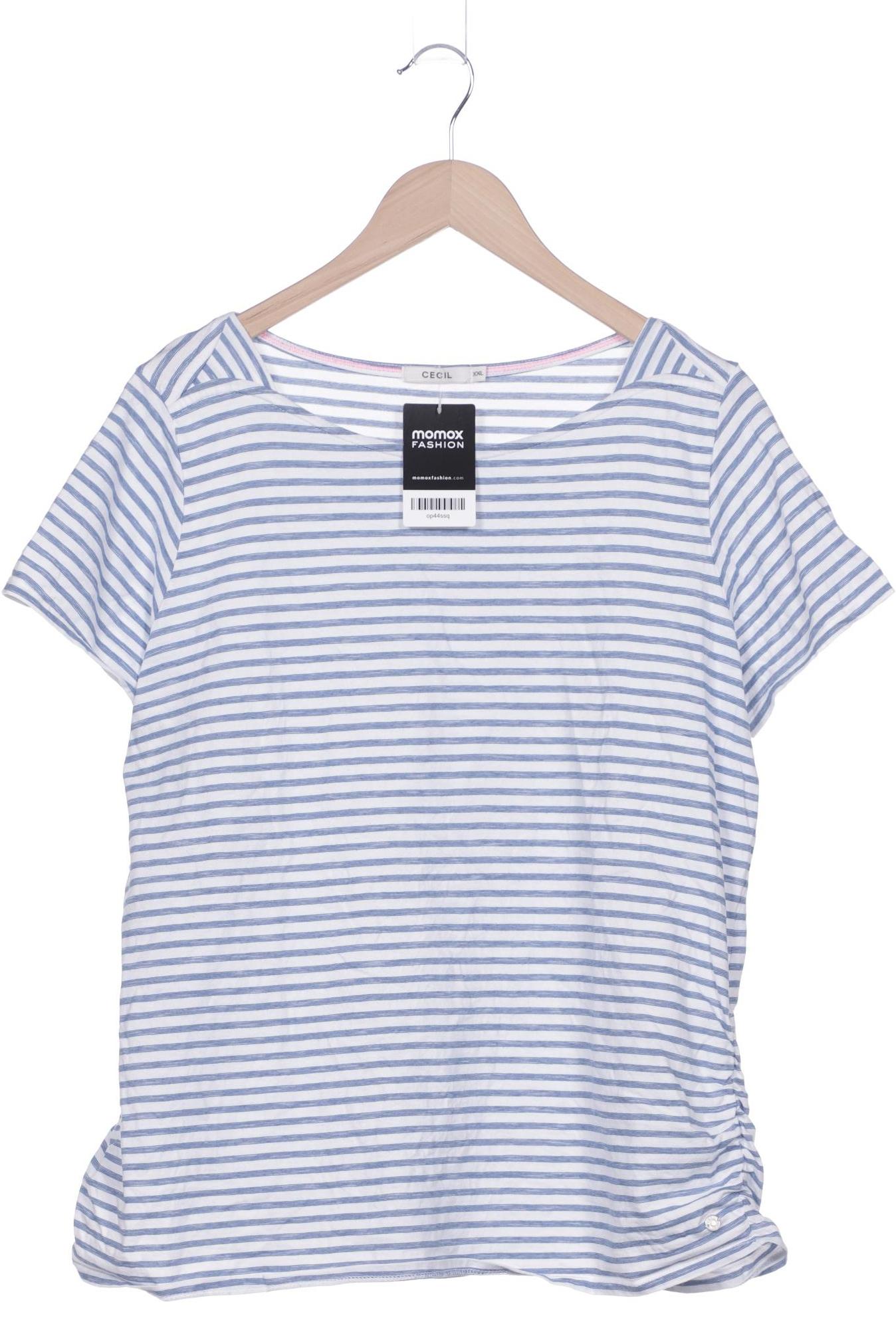 

Cecil Damen T-Shirt, blau, Gr. 46