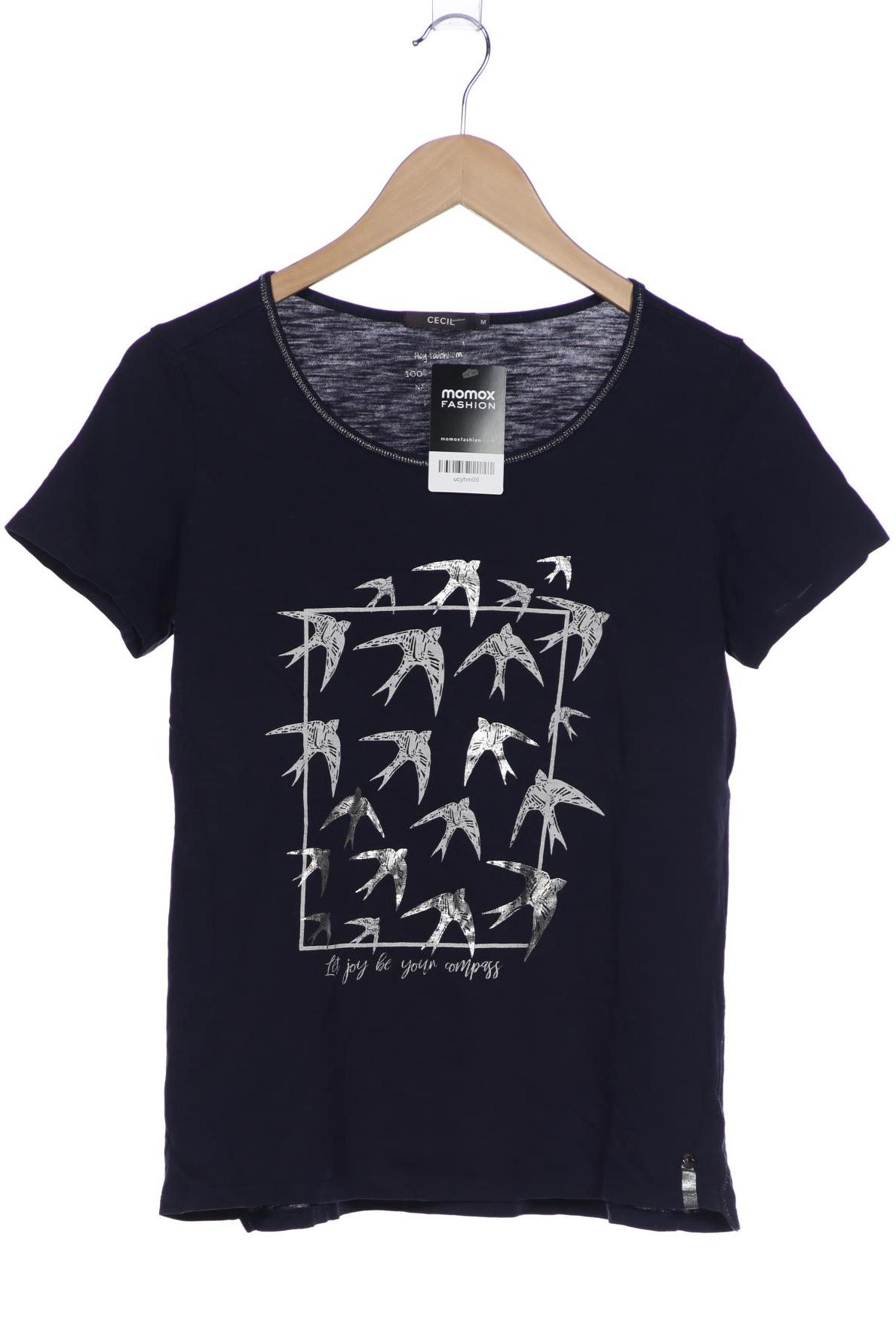 

Cecil Damen T-Shirt, marineblau, Gr. 38