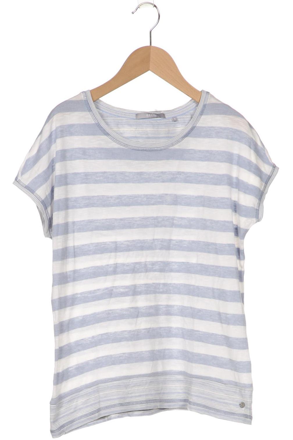 

CECIL Damen T-Shirt, hellblau