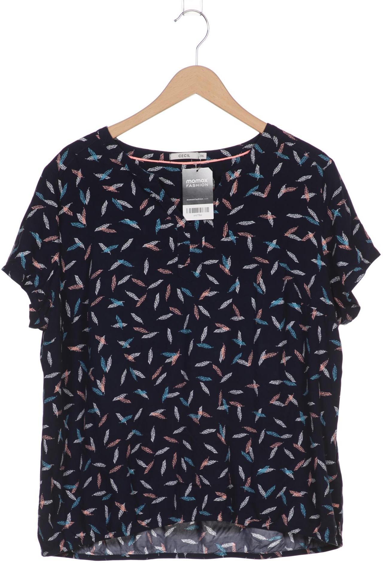 

CECIL Damen T-Shirt, marineblau