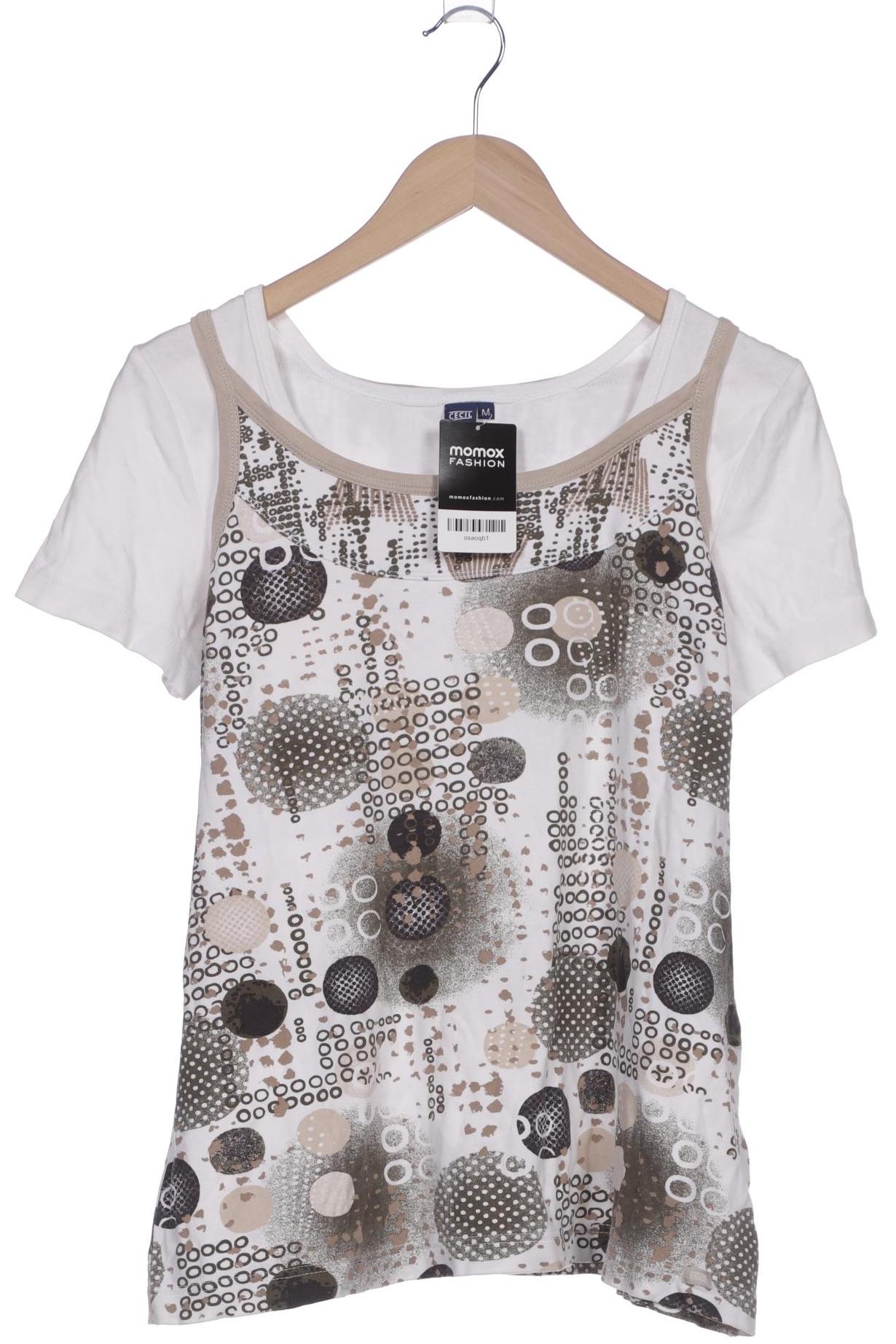 

Cecil Damen T-Shirt, beige, Gr. 38