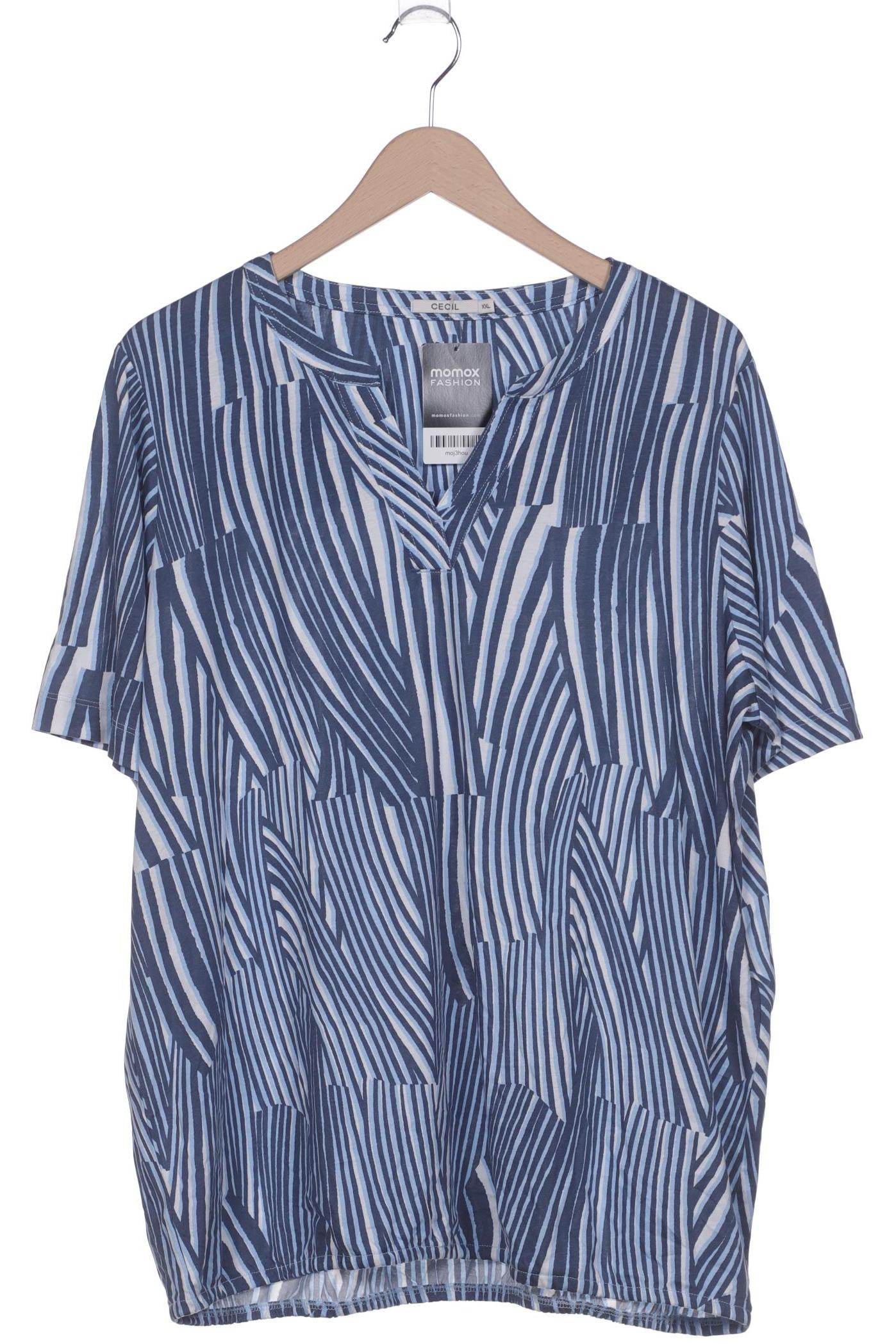 

Cecil Damen T-Shirt, blau, Gr. 46