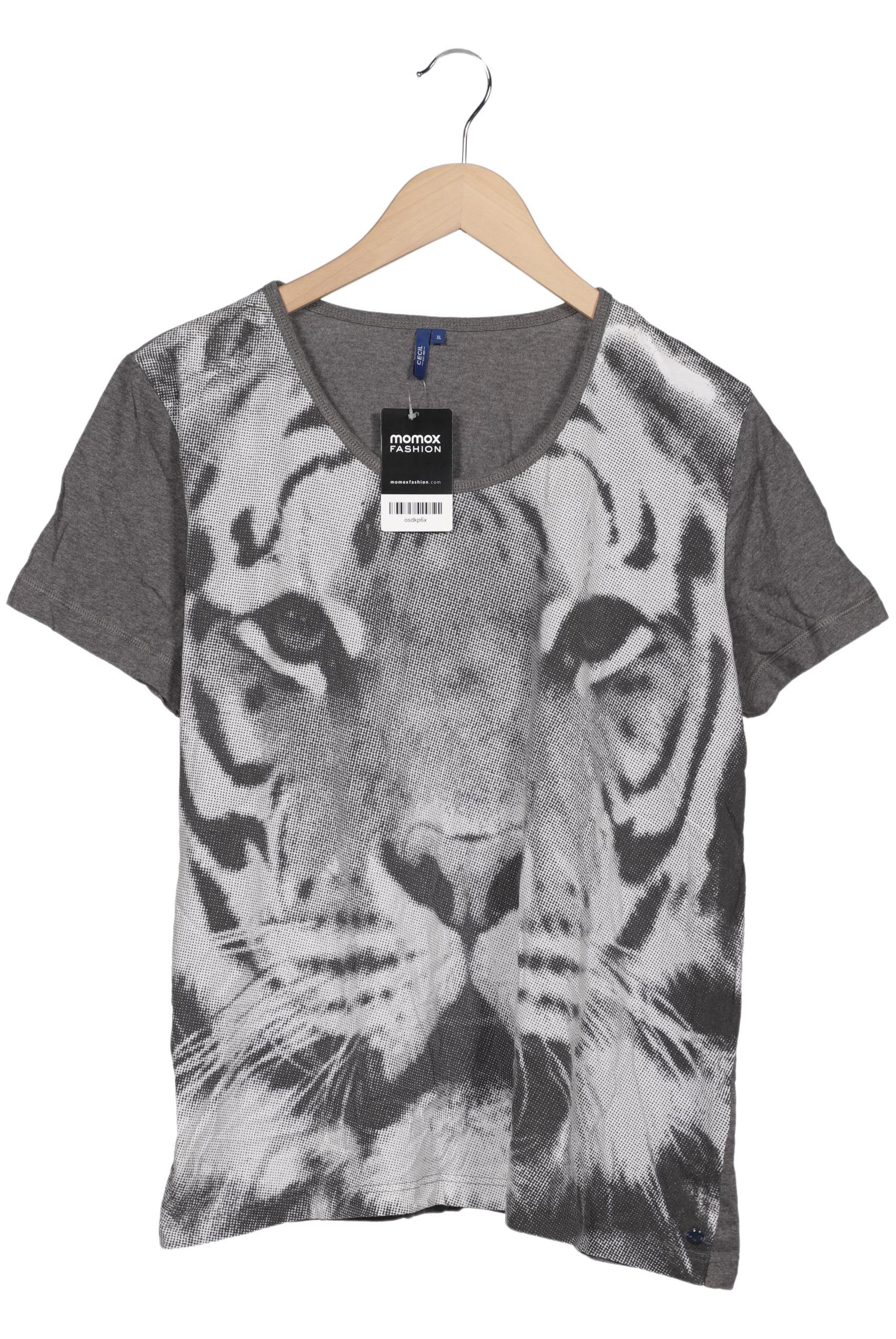 

Cecil Damen T-Shirt, grau, Gr. 44