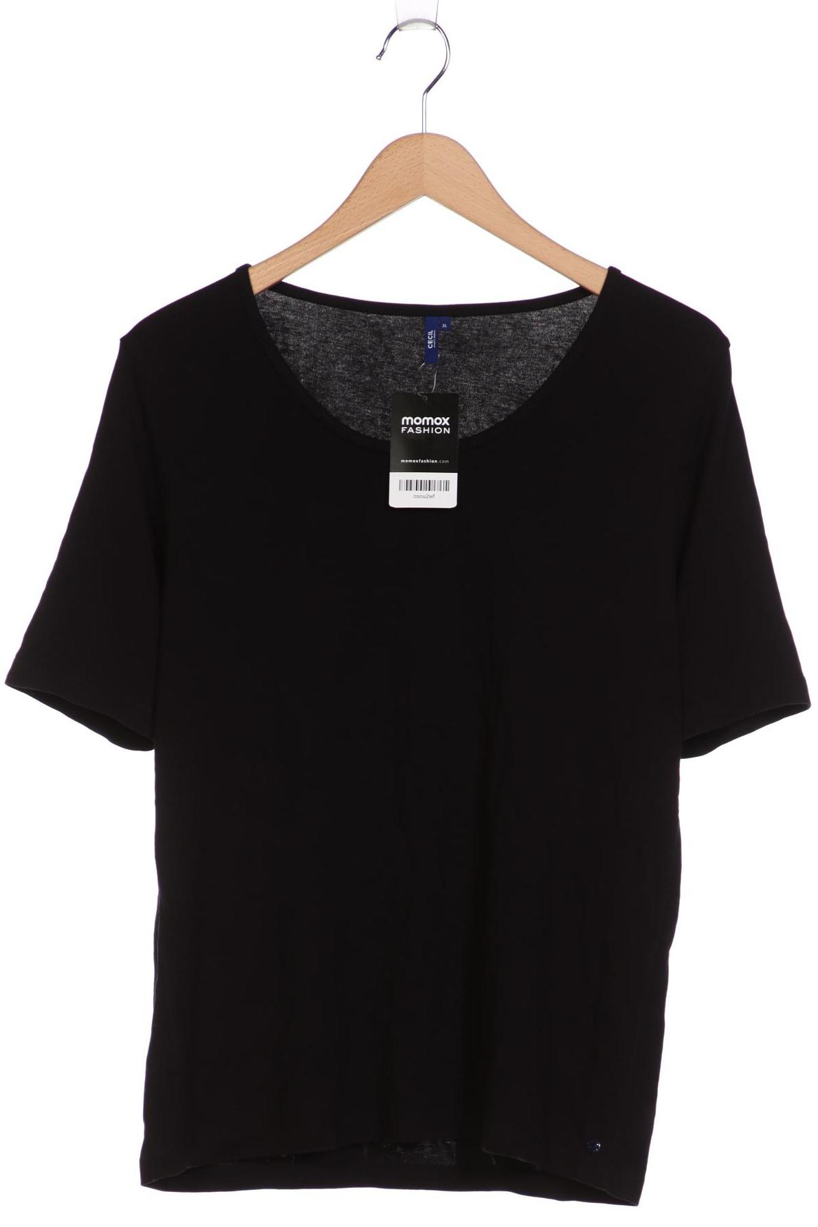

Cecil Damen T-Shirt, schwarz, Gr. 44