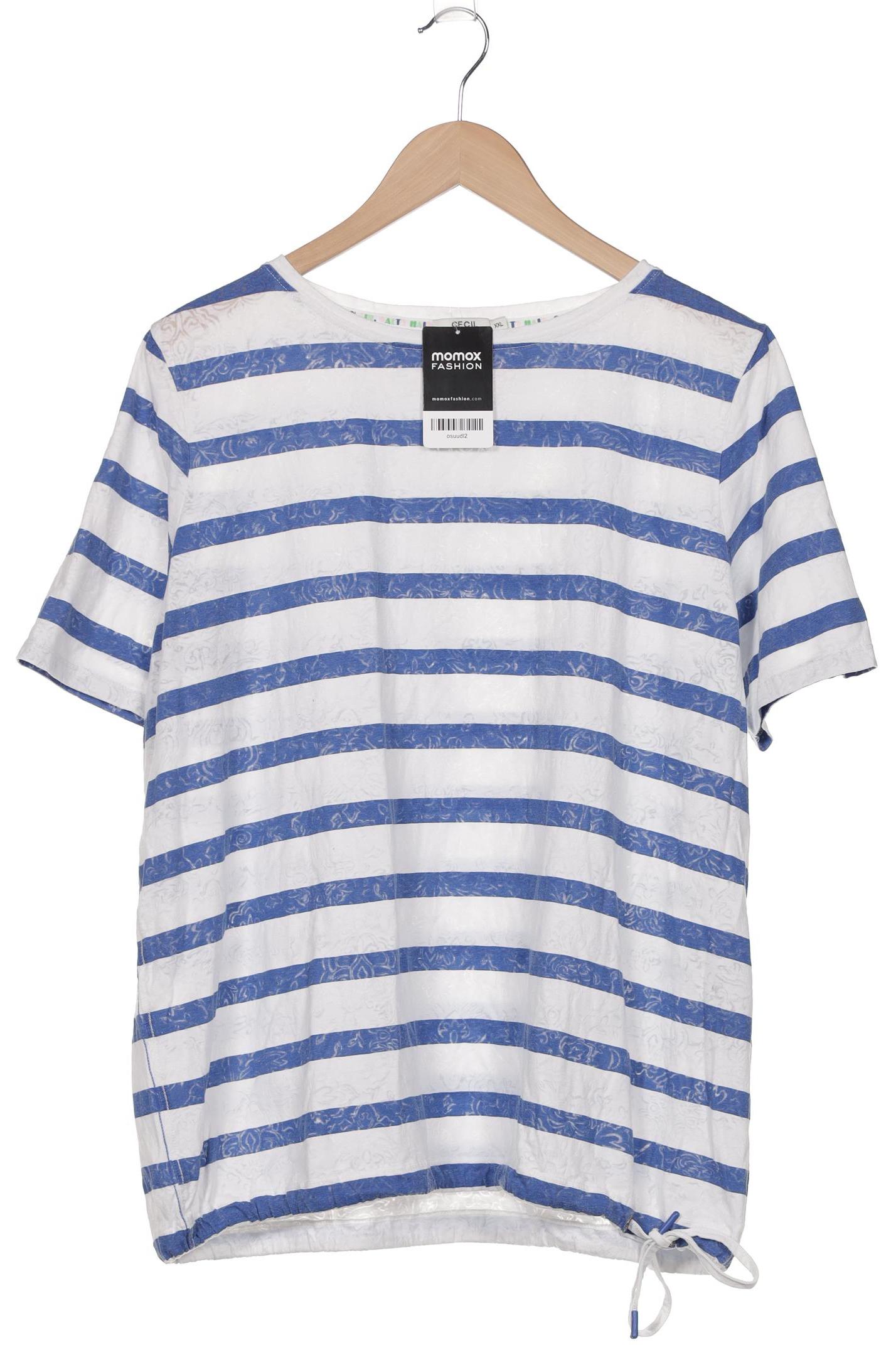 

Cecil Damen T-Shirt, weiß, Gr. 46