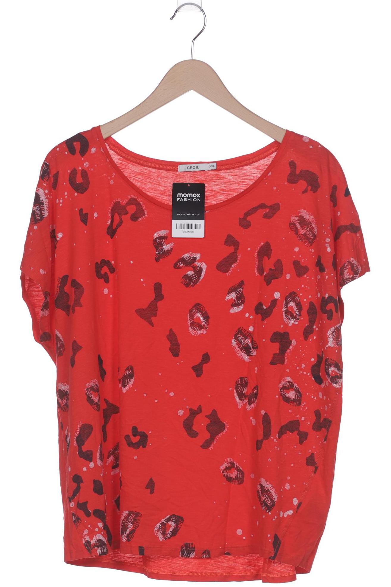 

Cecil Damen T-Shirt, rot, Gr. 46