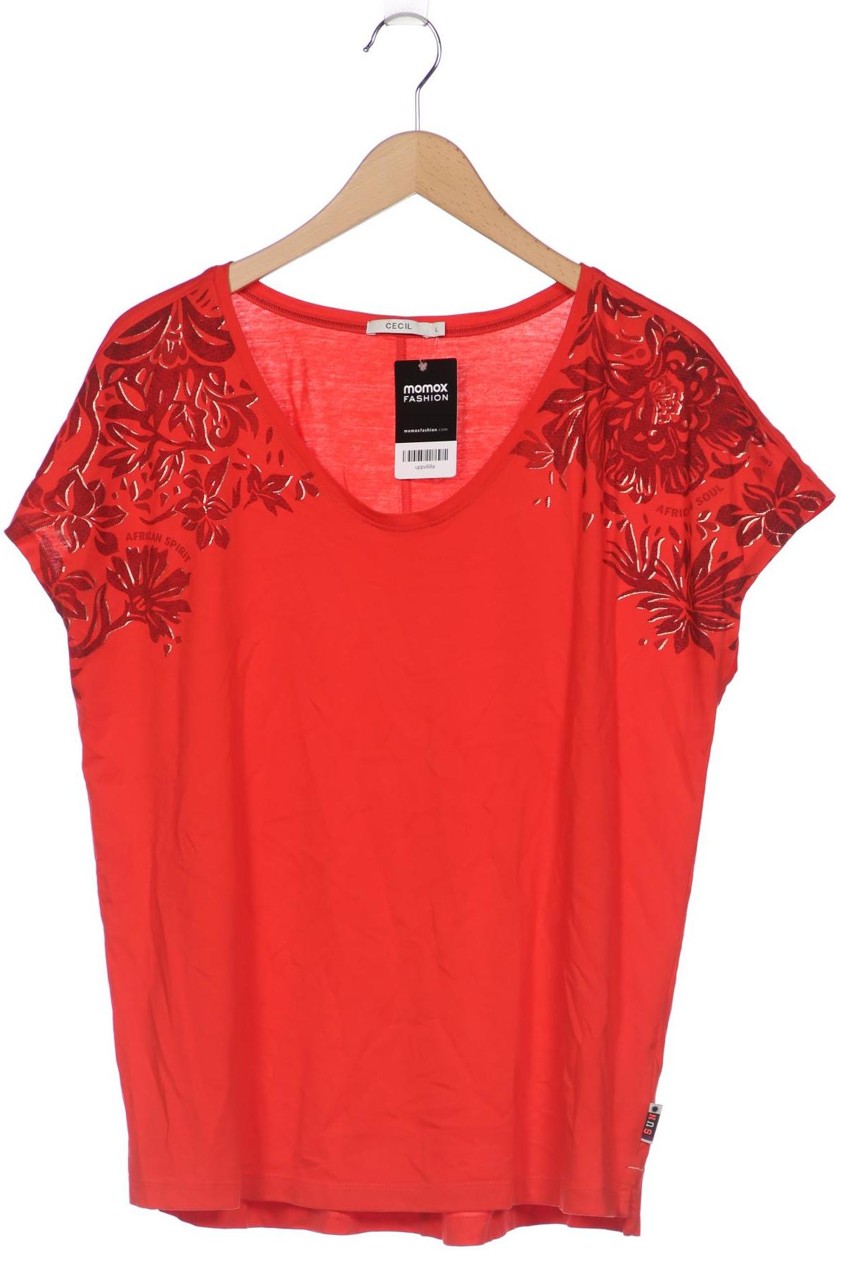 

CECIL Damen T-Shirt, rot