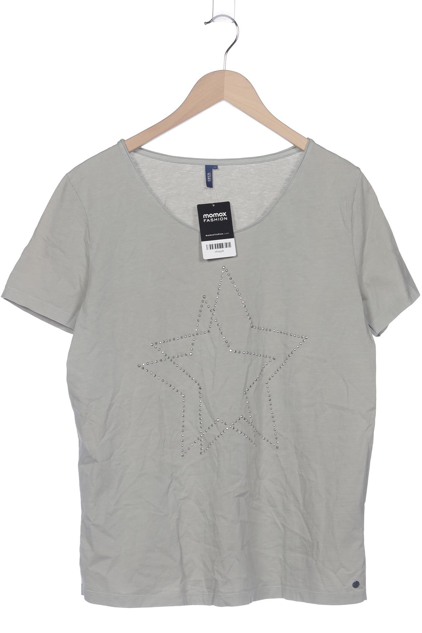

Cecil Damen T-Shirt, hellgrün, Gr. 44