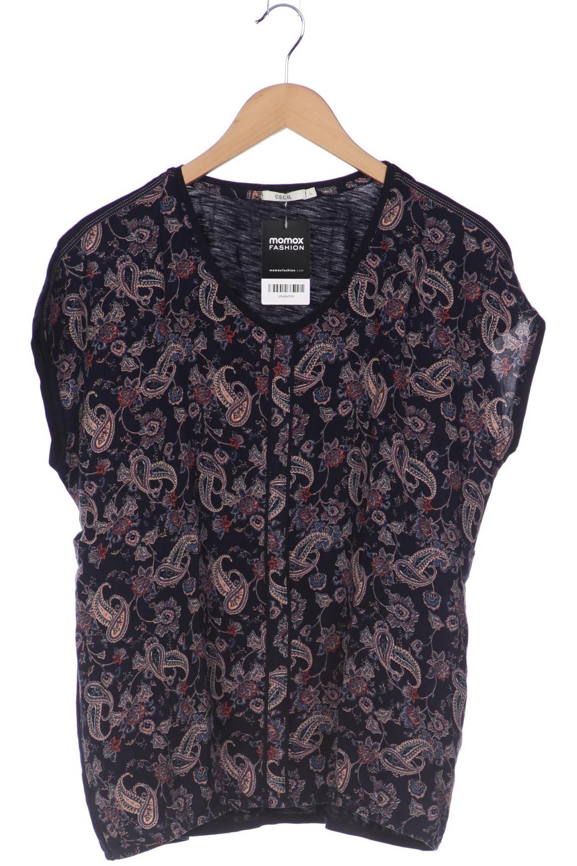 

CECIL Damen T-Shirt, marineblau